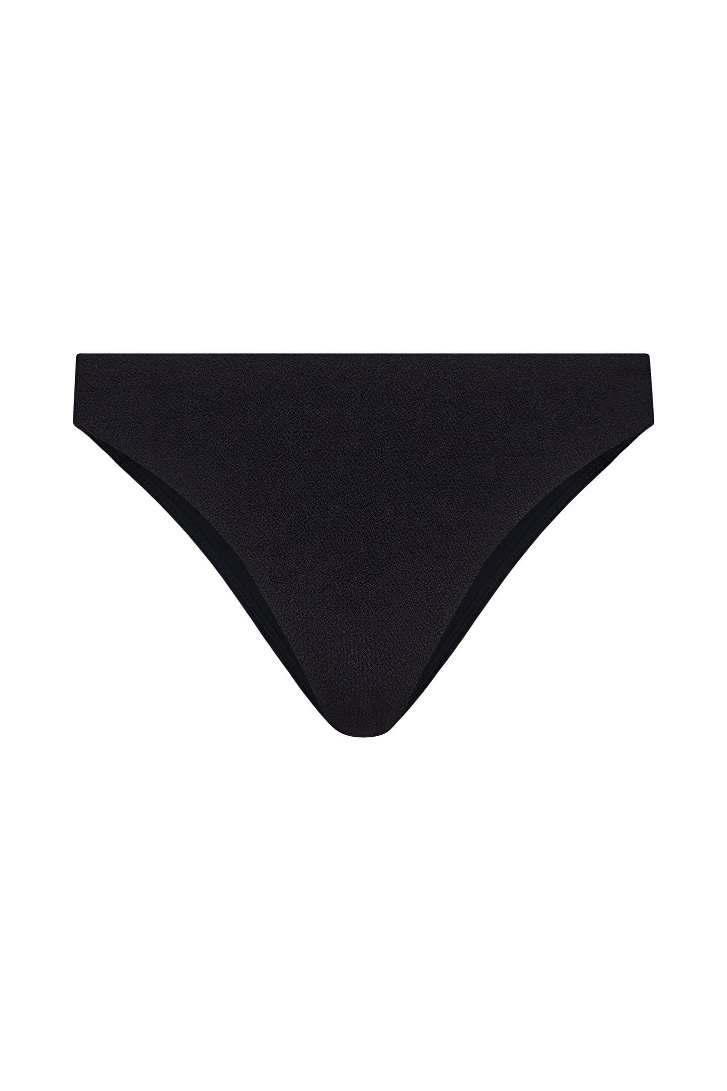 Low Waist Bikini Bottom | Crispy Black