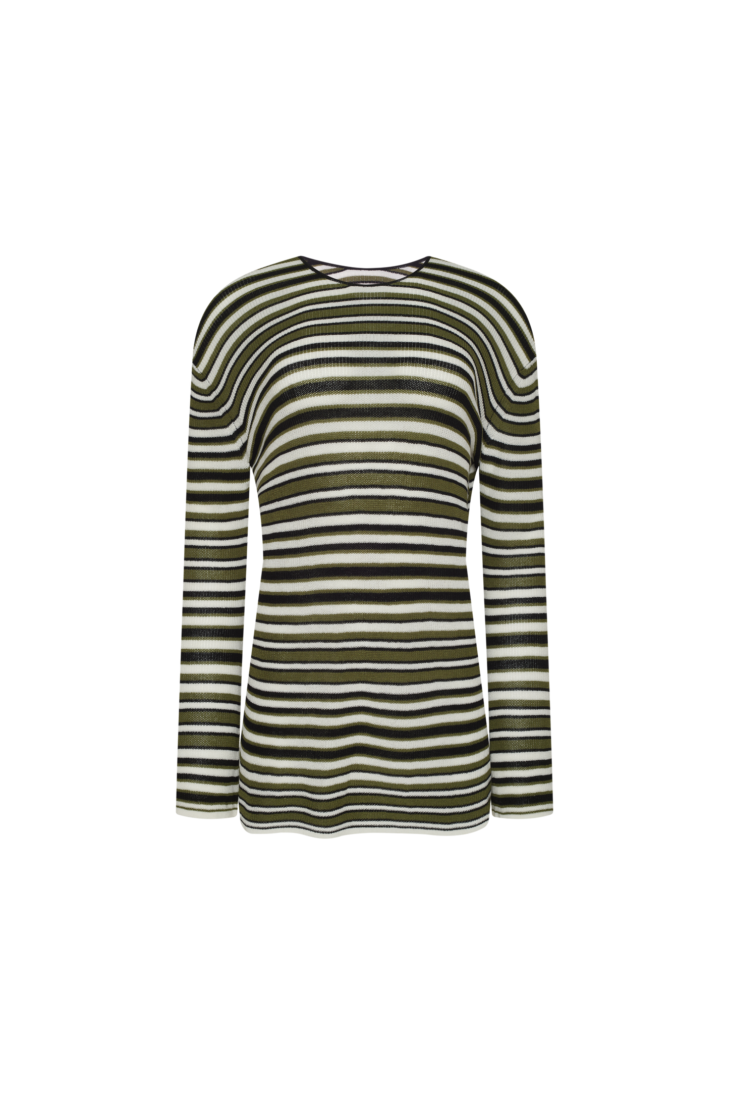 Coastal Cover Up | Olive Stripe