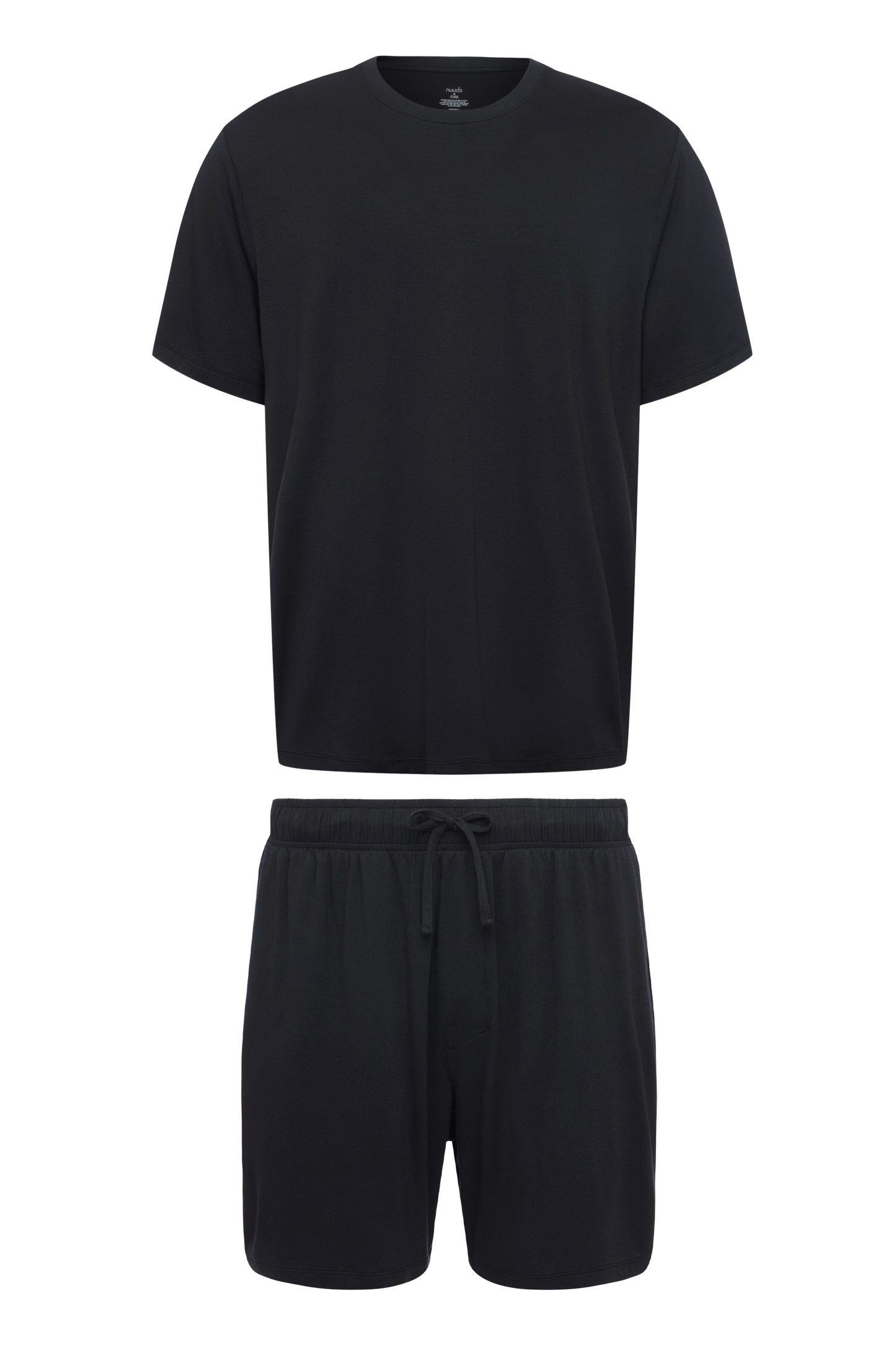 Men's Pajama Short Set | Black