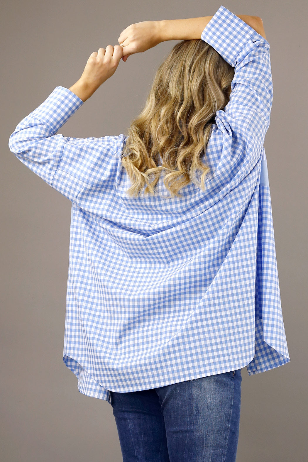 Blue Nano Panel Shirt - SALE