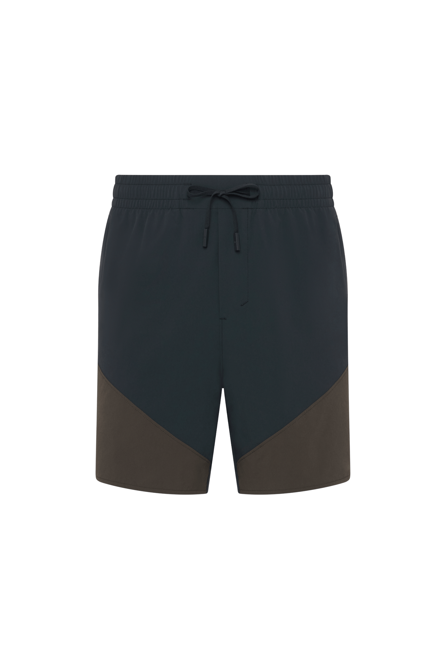 Contrast Panel Refine Short | Black/Espresso