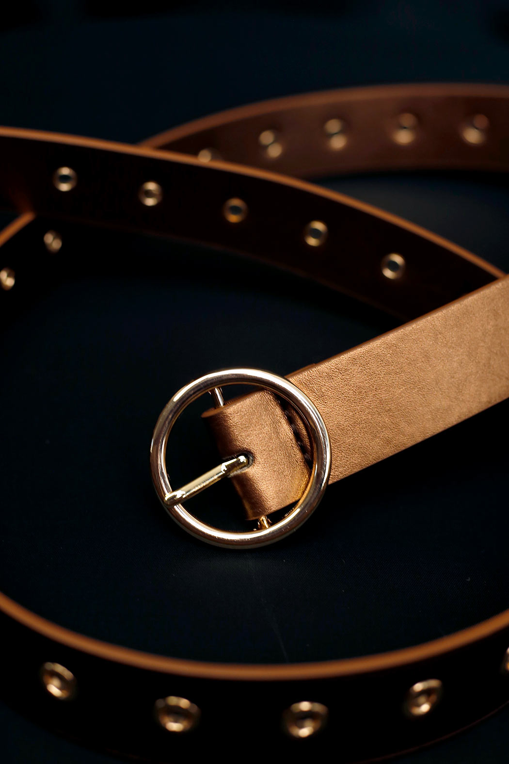 Bronze Eyelet Belt