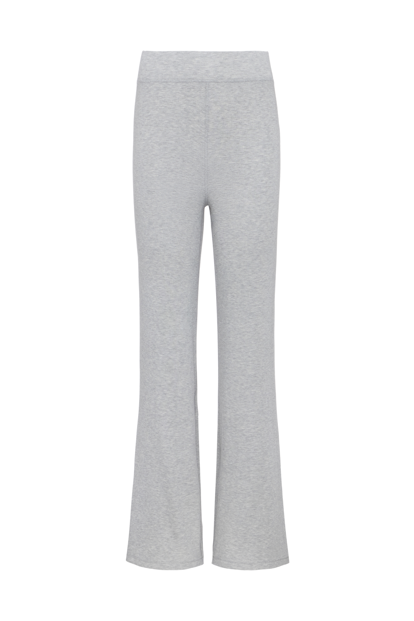 Slinky Rib Streamline Pant | Heather Grey