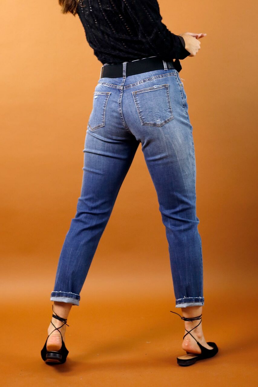 Chambray Slim Leg Rosie Jean - SALE