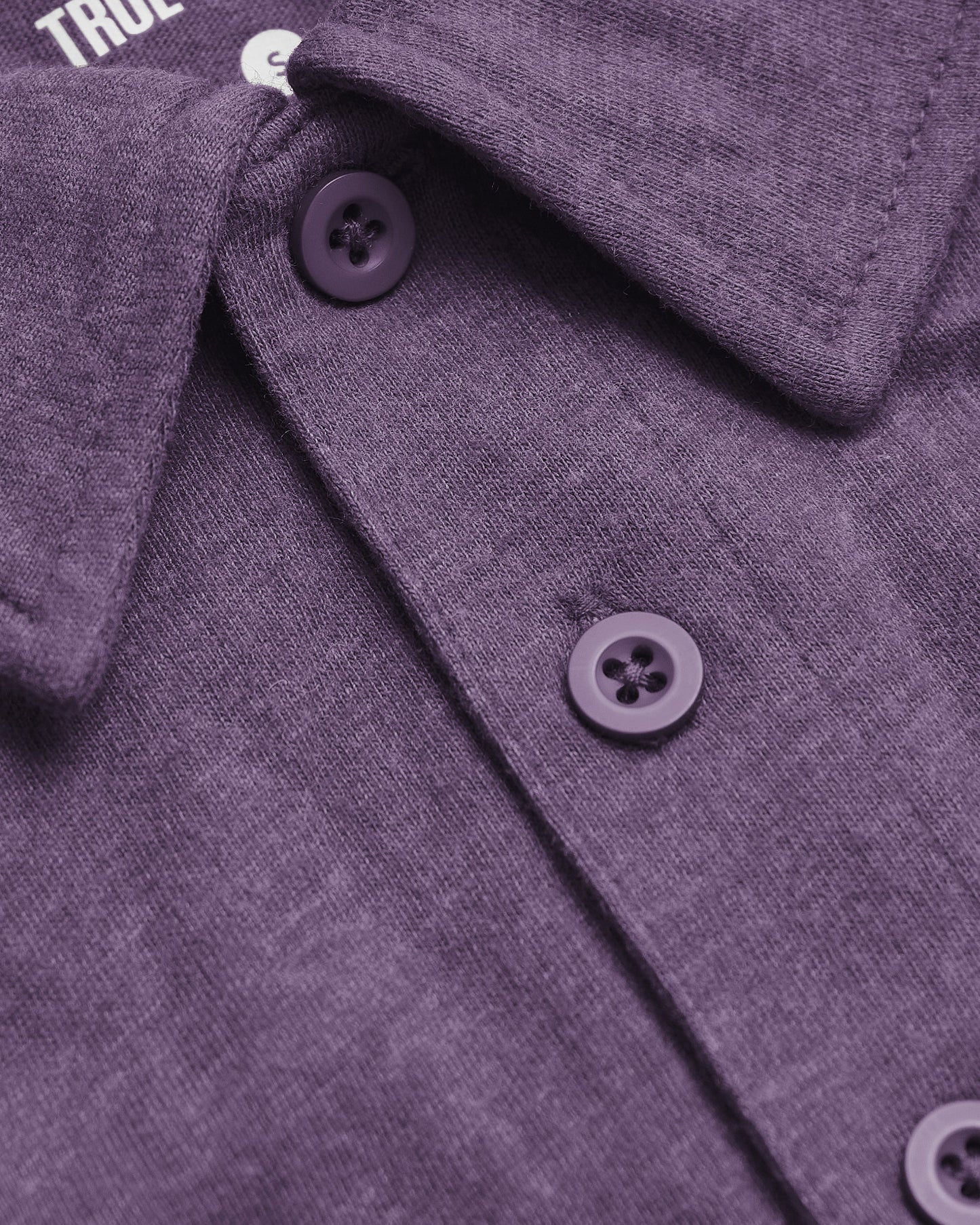 Dark Heather Plum Classic Polo