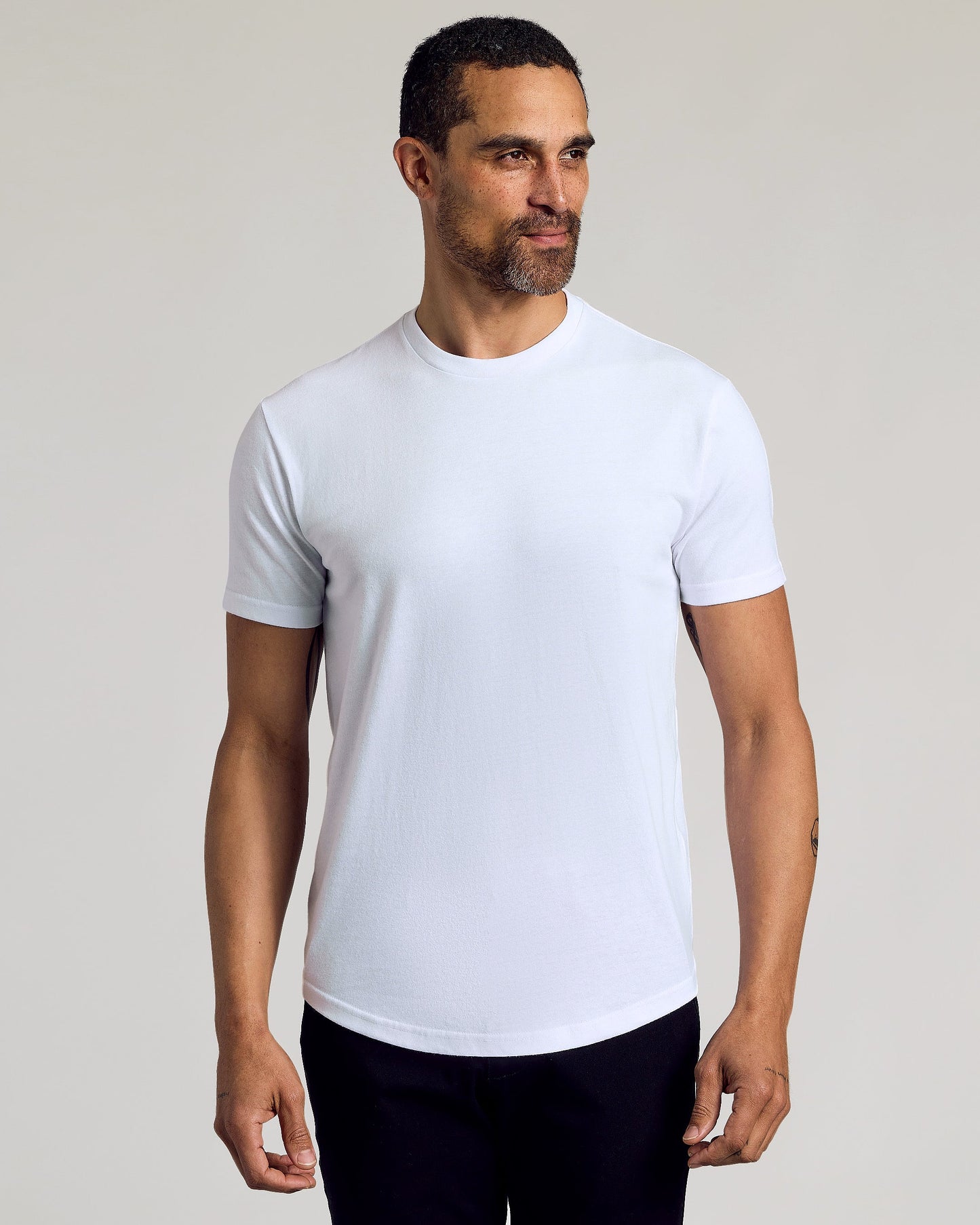 The Staple Curved Hem Classic Crew Neck 6-Pack