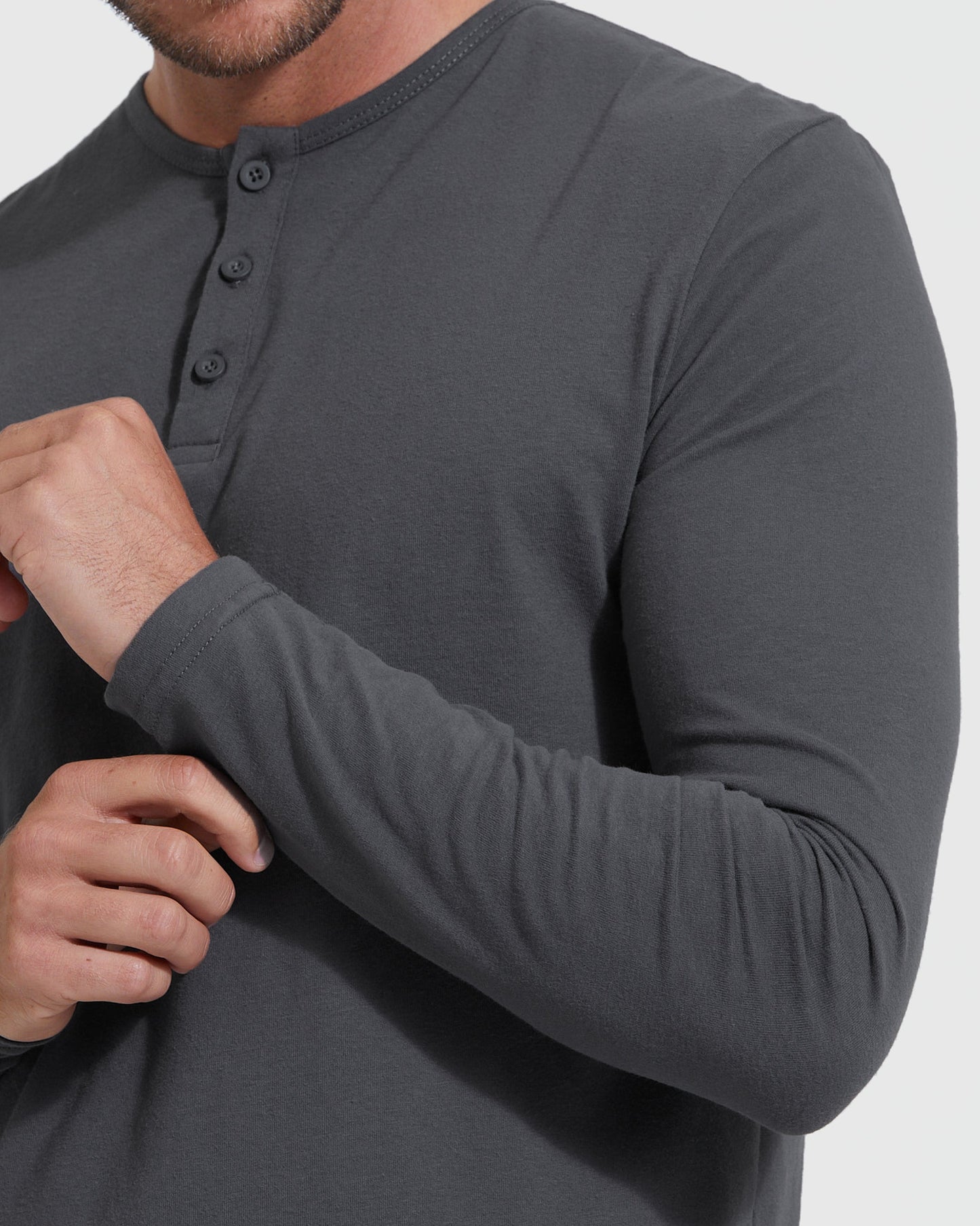 All Carbon Classic Henley 3-Pack