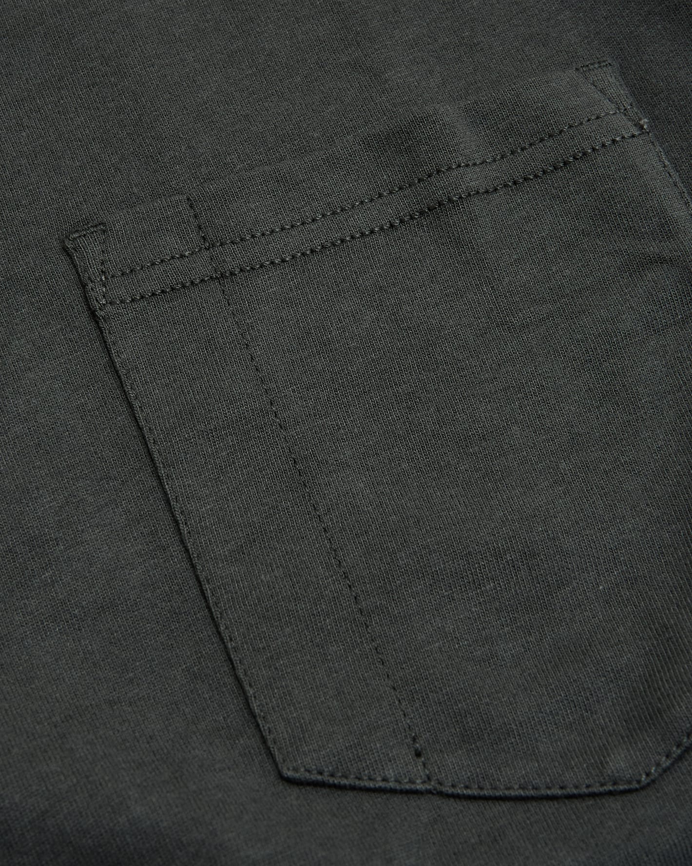 Carbon Tall Heavyweight Long Sleeve Pocket Crew