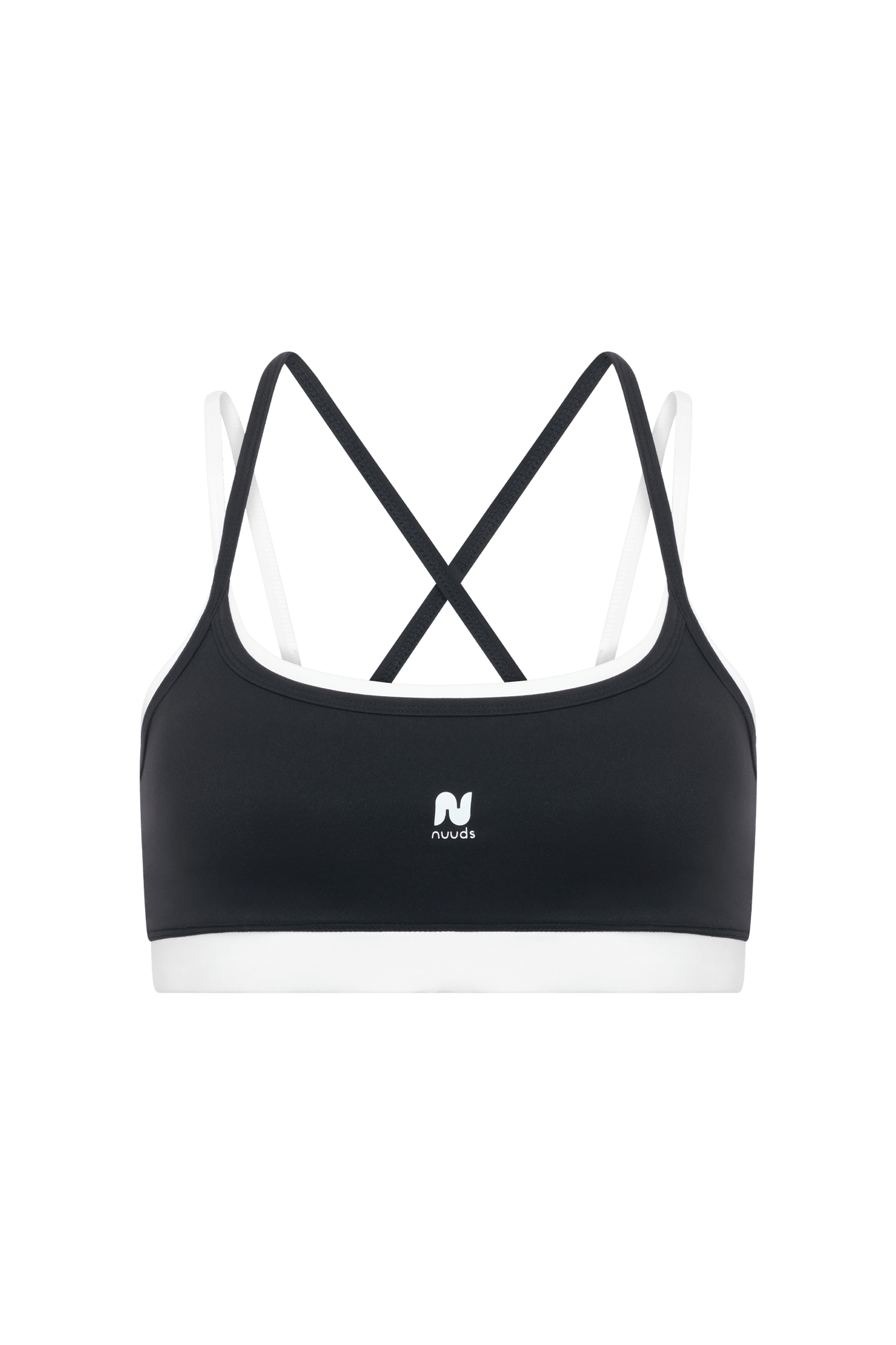 Motion Contrast Layering Bra | Black