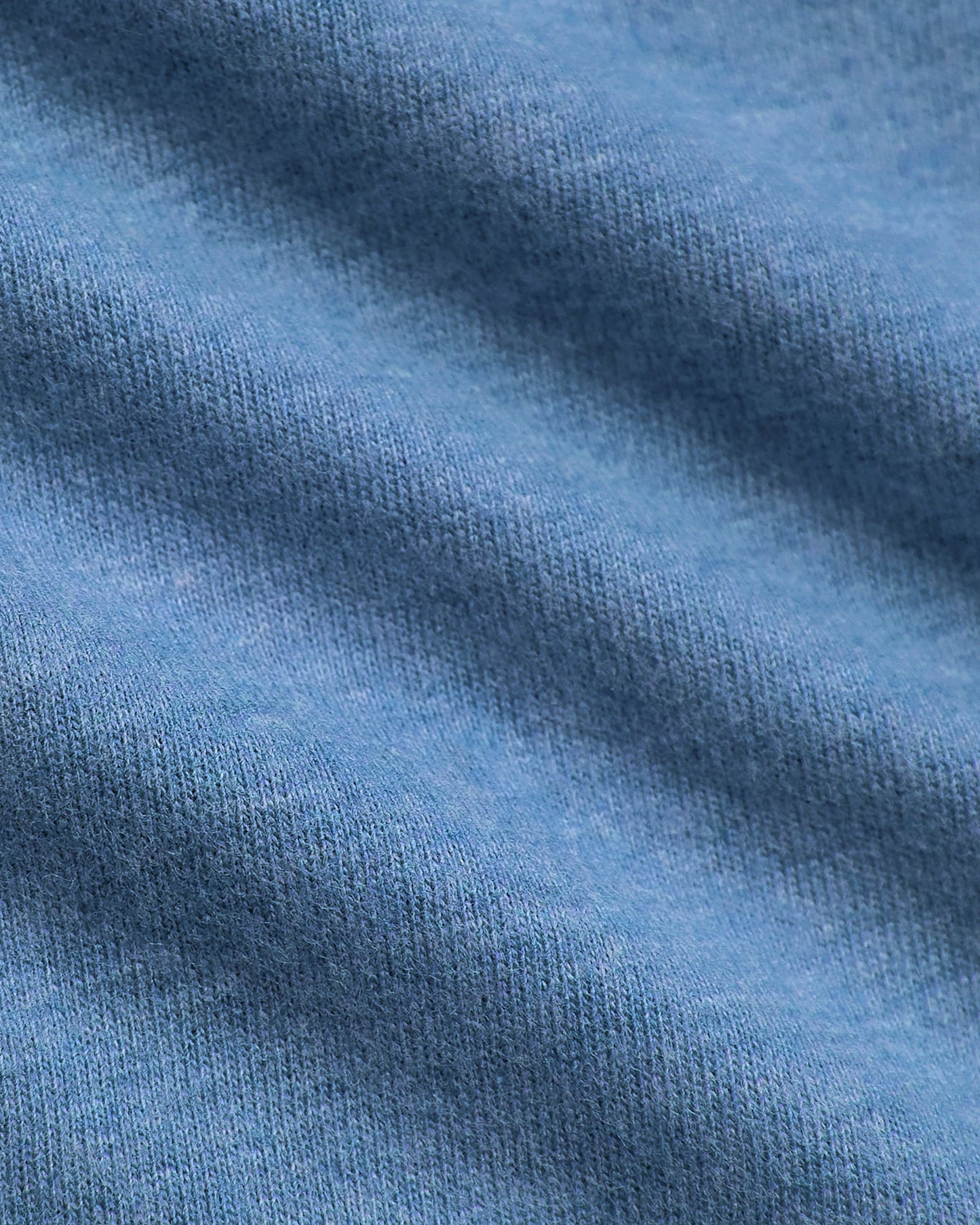 Dark Heather Blue Lake Tall Straight Hem Crew Neck T-Shirt