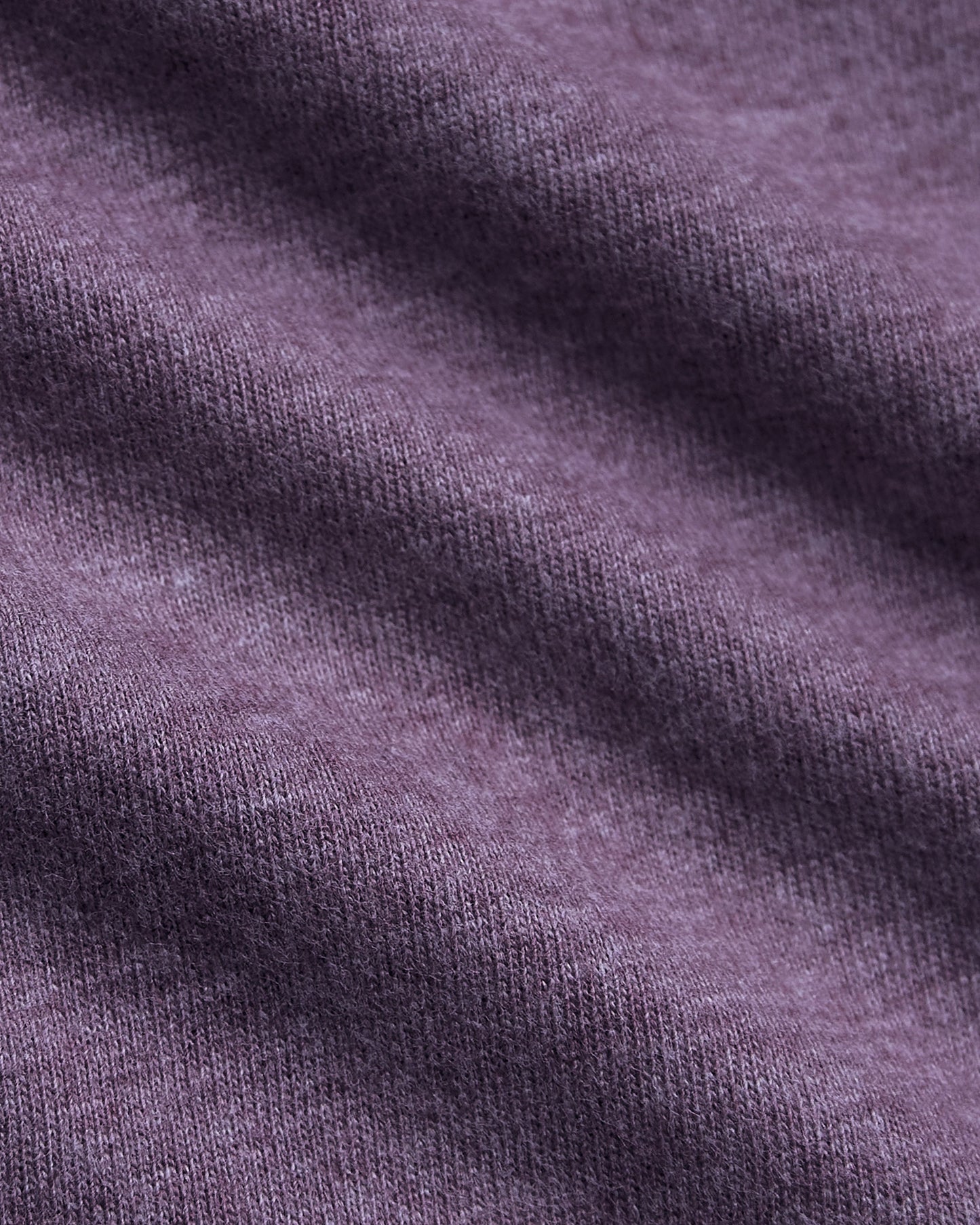 Dark Heather Plum Tall Classic V-Neck