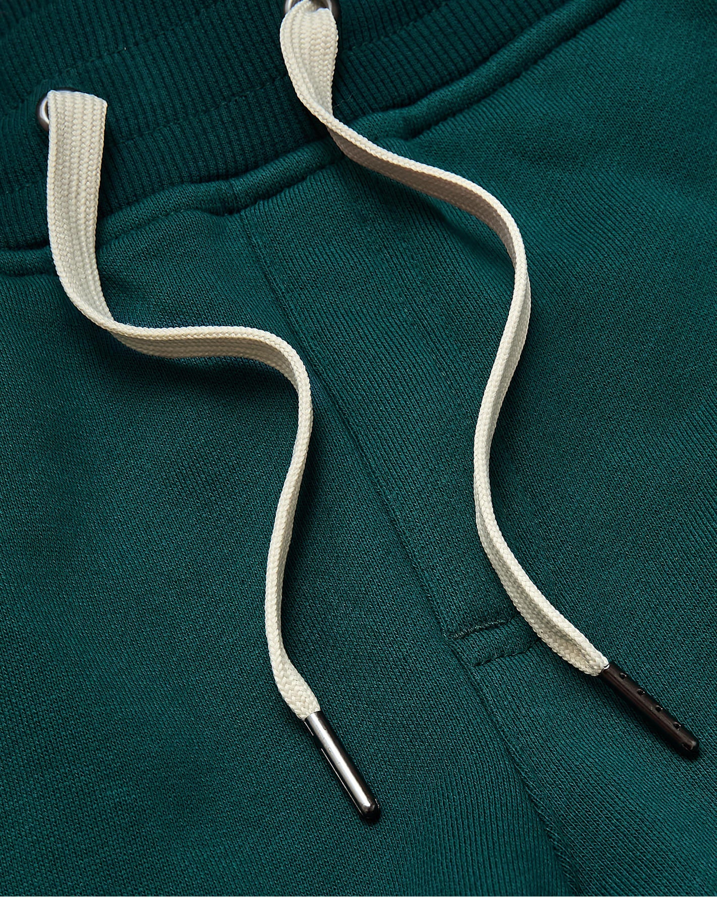 Deep Emerald Fleece French Terry Joggers