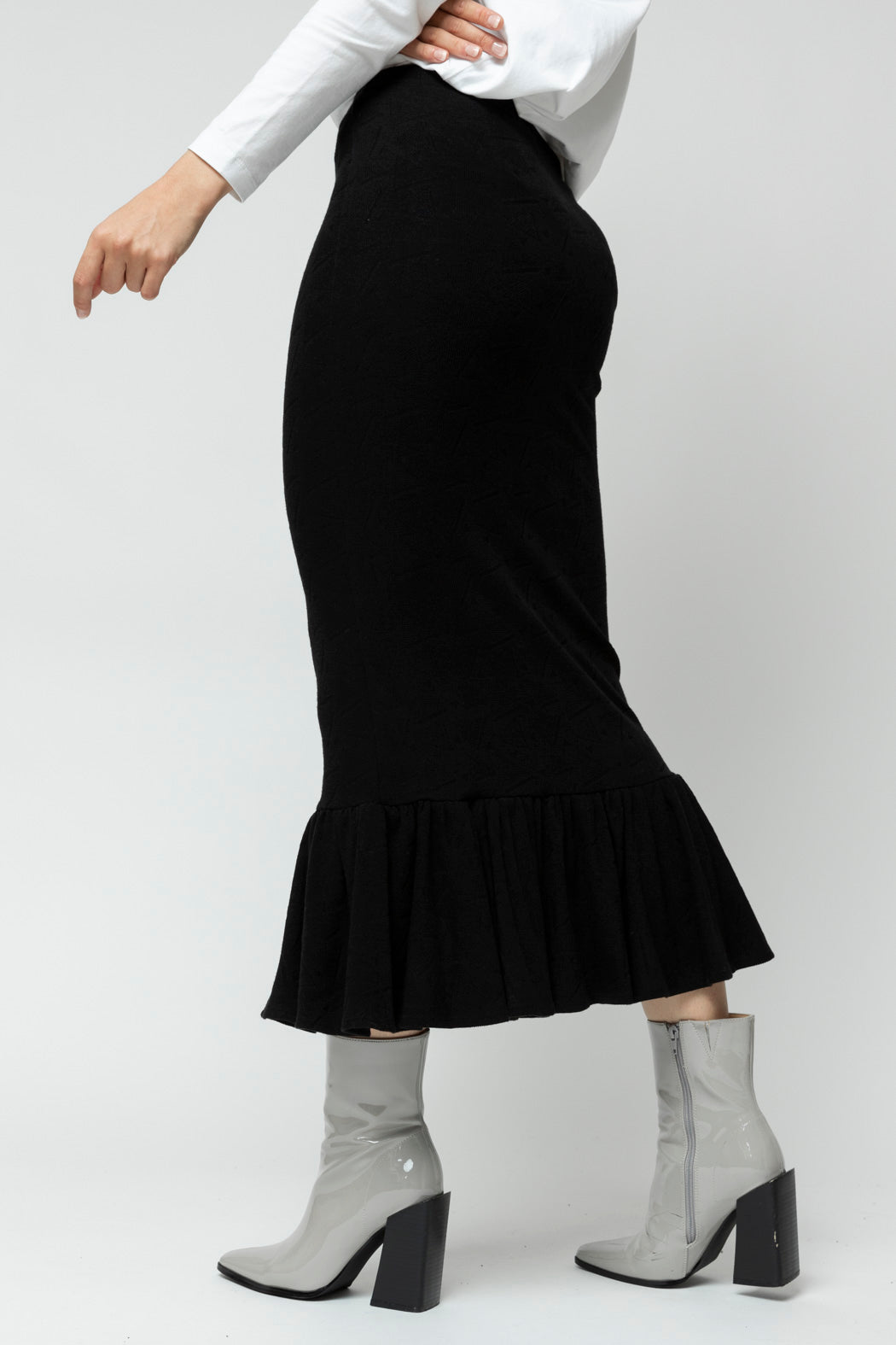 Black Frill Skirt