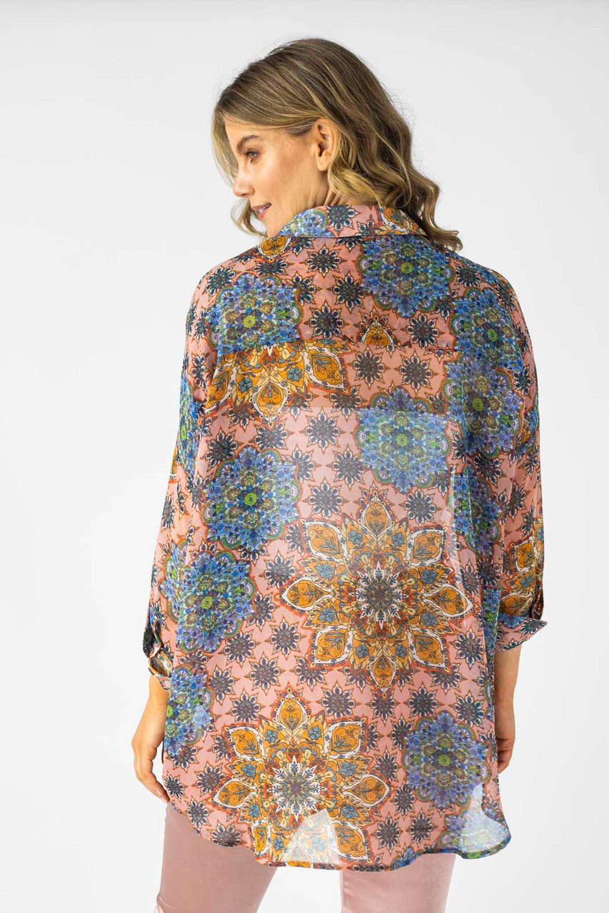 Blue Pink Blake Shirt - Final Sale
