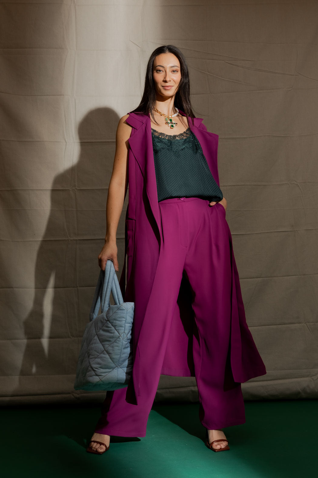 Berry Vogue Pants
