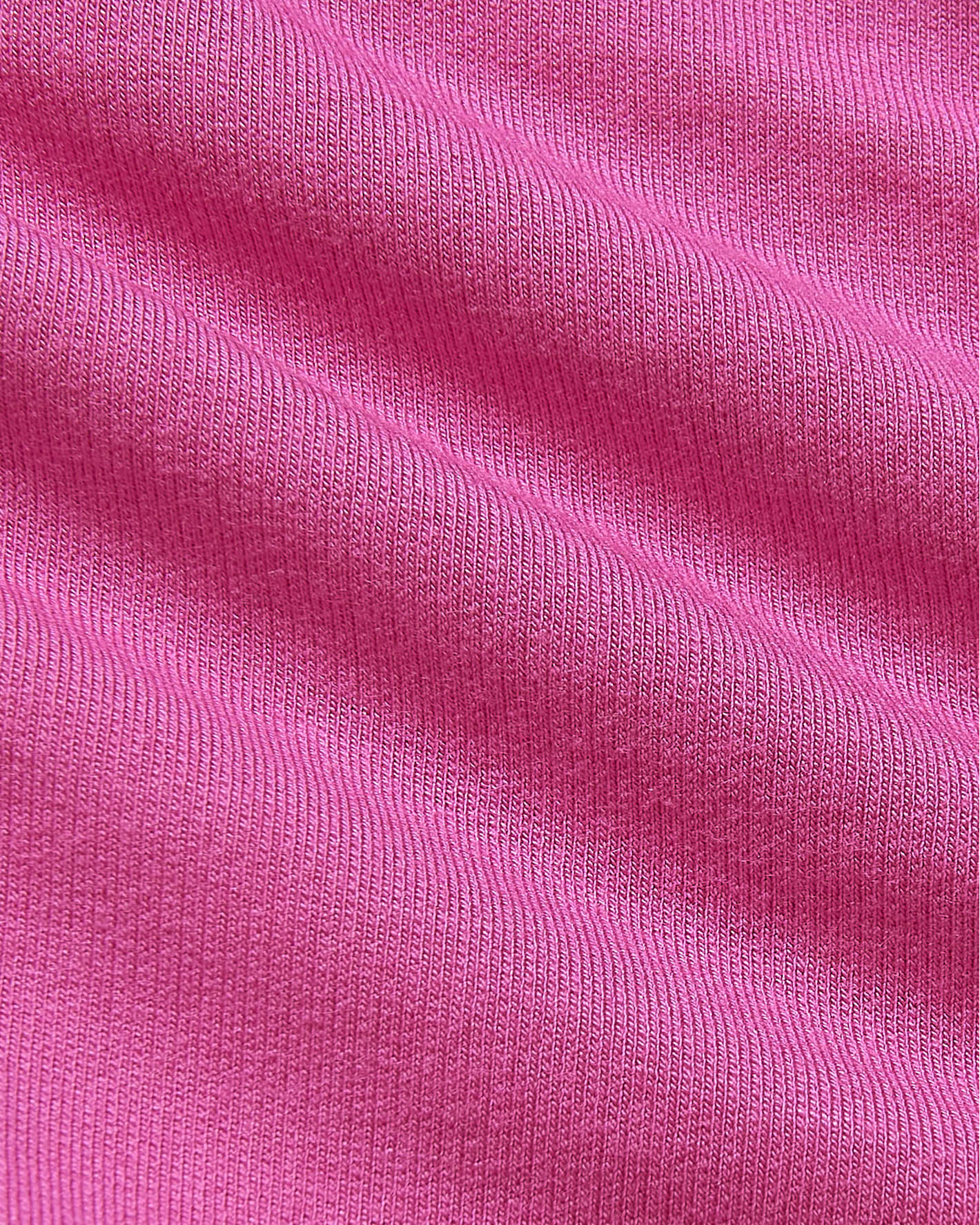 Girls Electric Fuchsia Long Sleeve Fleece Dress