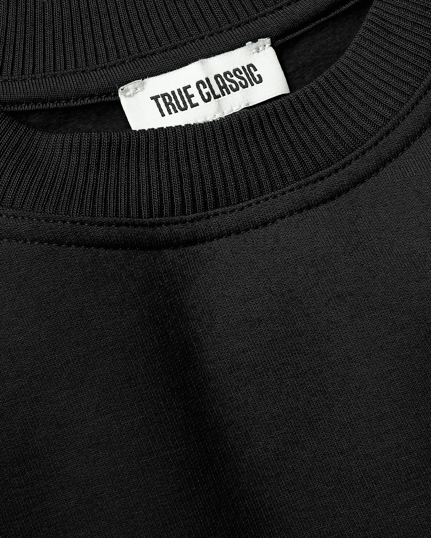 Girls Black & Dark Maroon Slouch Pullover Crew 2-Pack