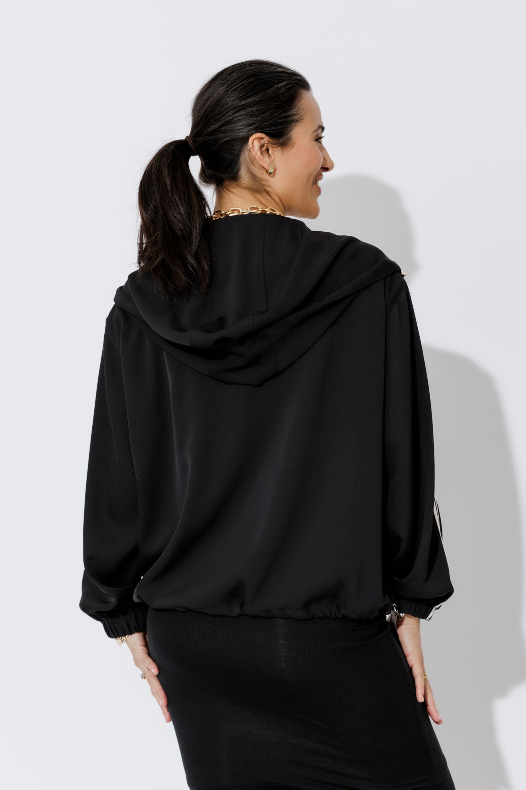 Black Euro Sport Jacket