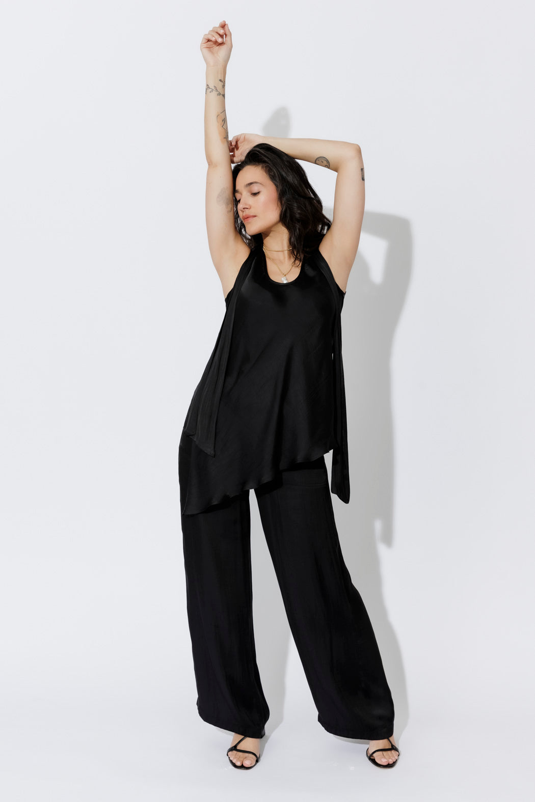 Black Wide Leg Pant