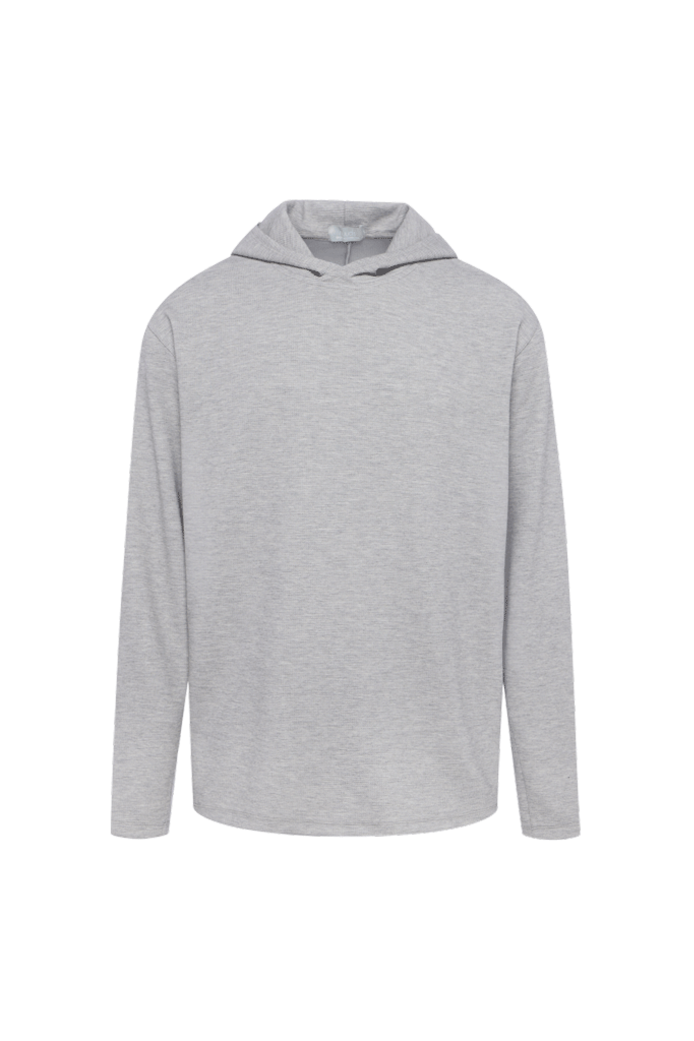 Performance Waffle Hoodie | Heather Grey