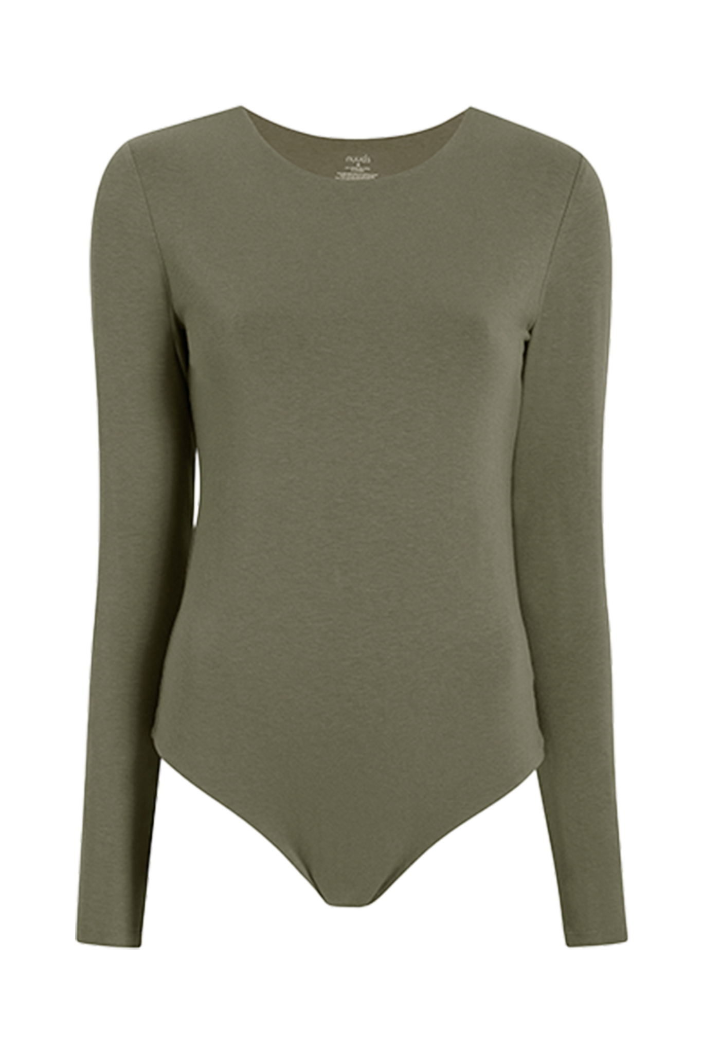 Long Sleeve Crewneck Bodysuit | Olive