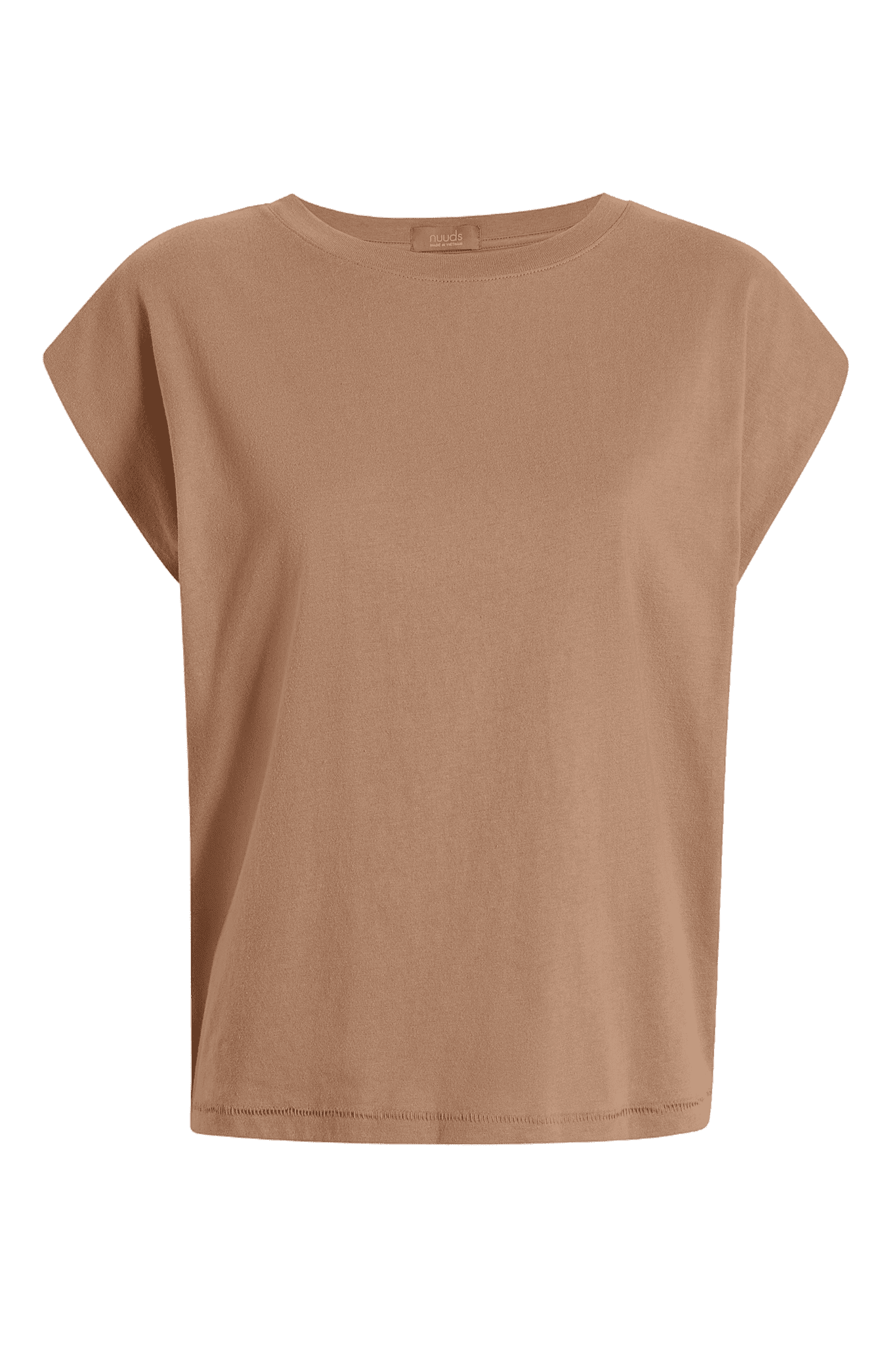 Soft Cotton Muscle Tee | Cinnamon