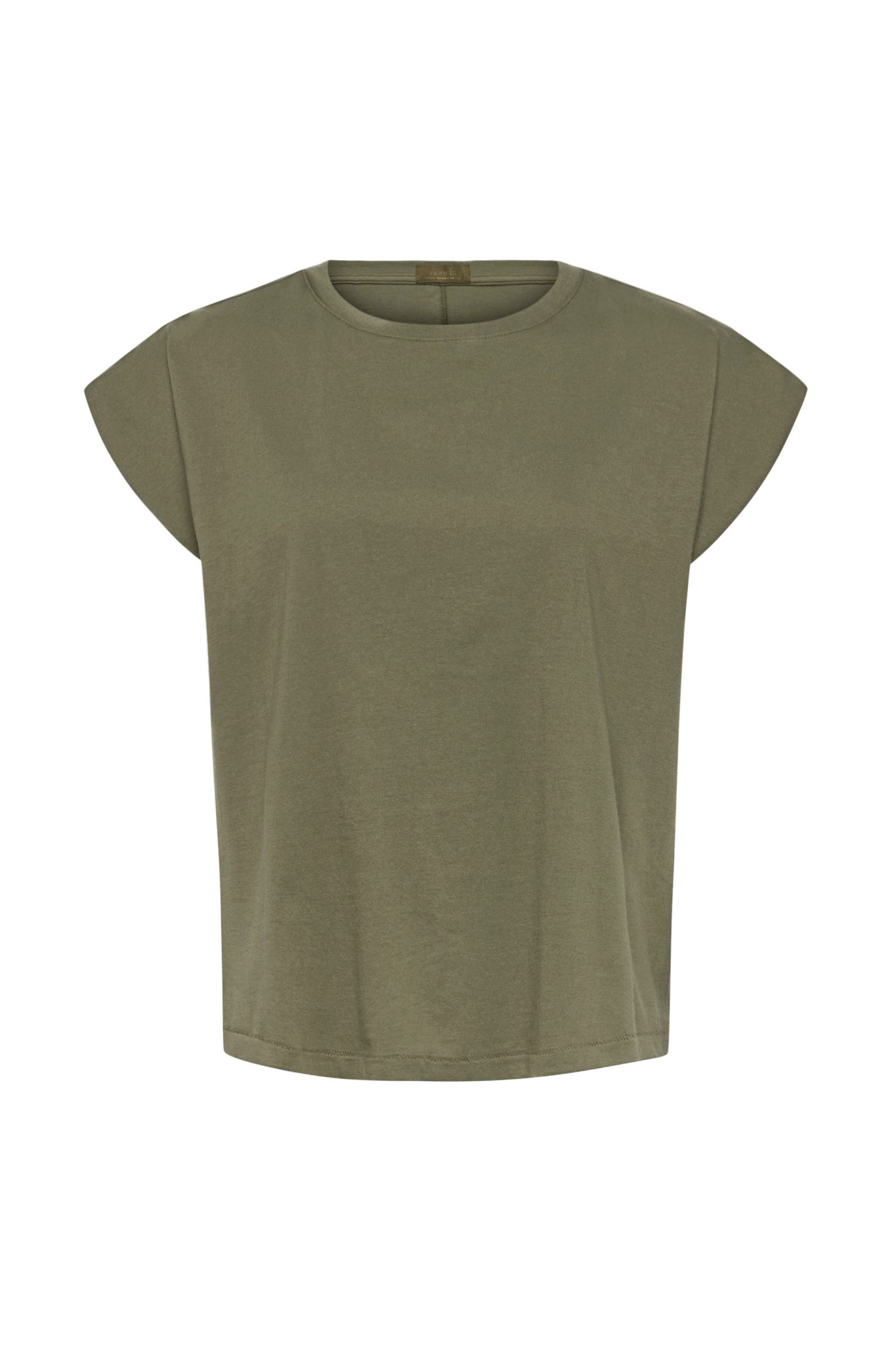 Soft Cotton Muscle Tee | Olive