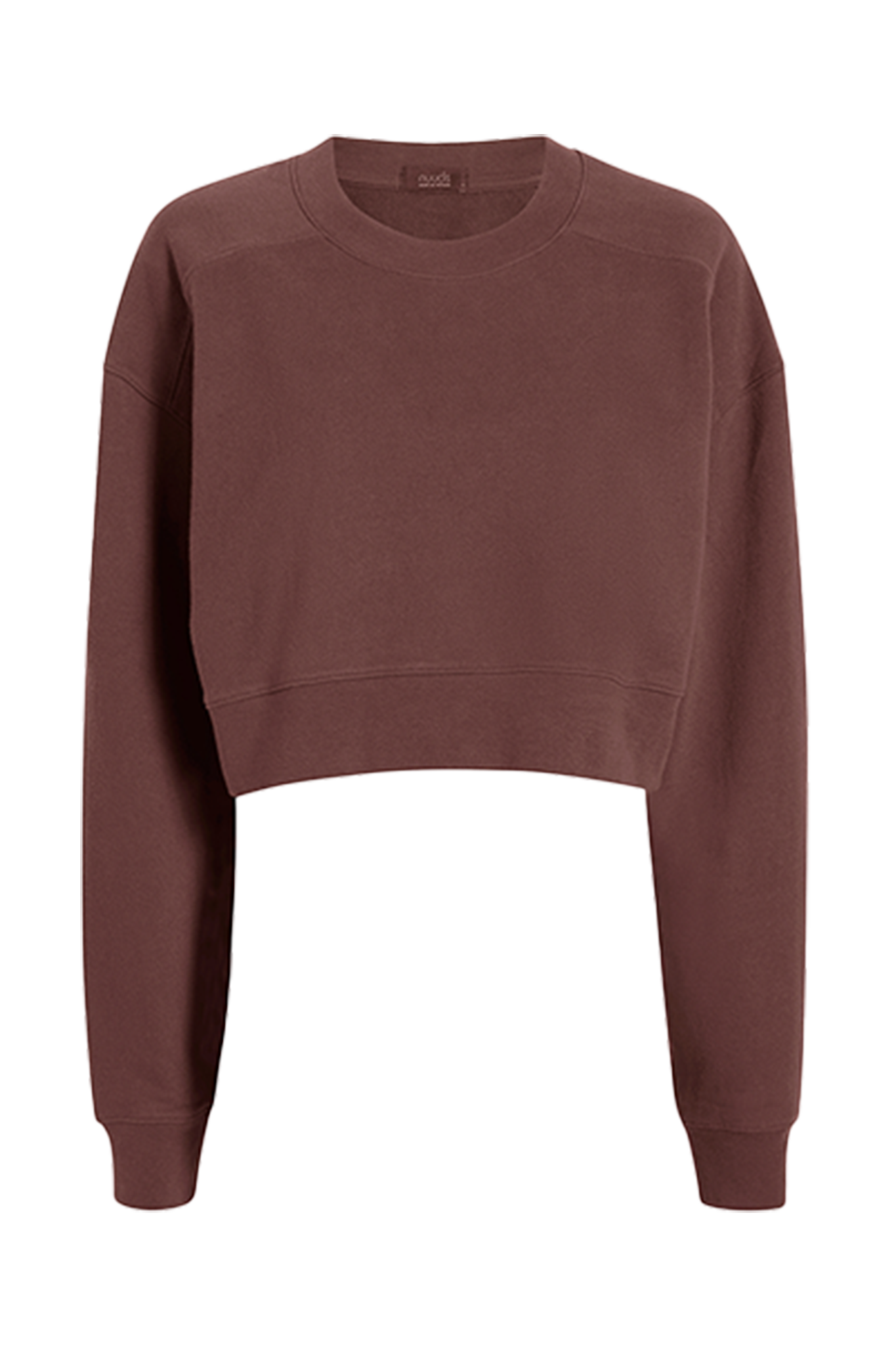 Cropped Crewneck Sweatshirt | Coffee
