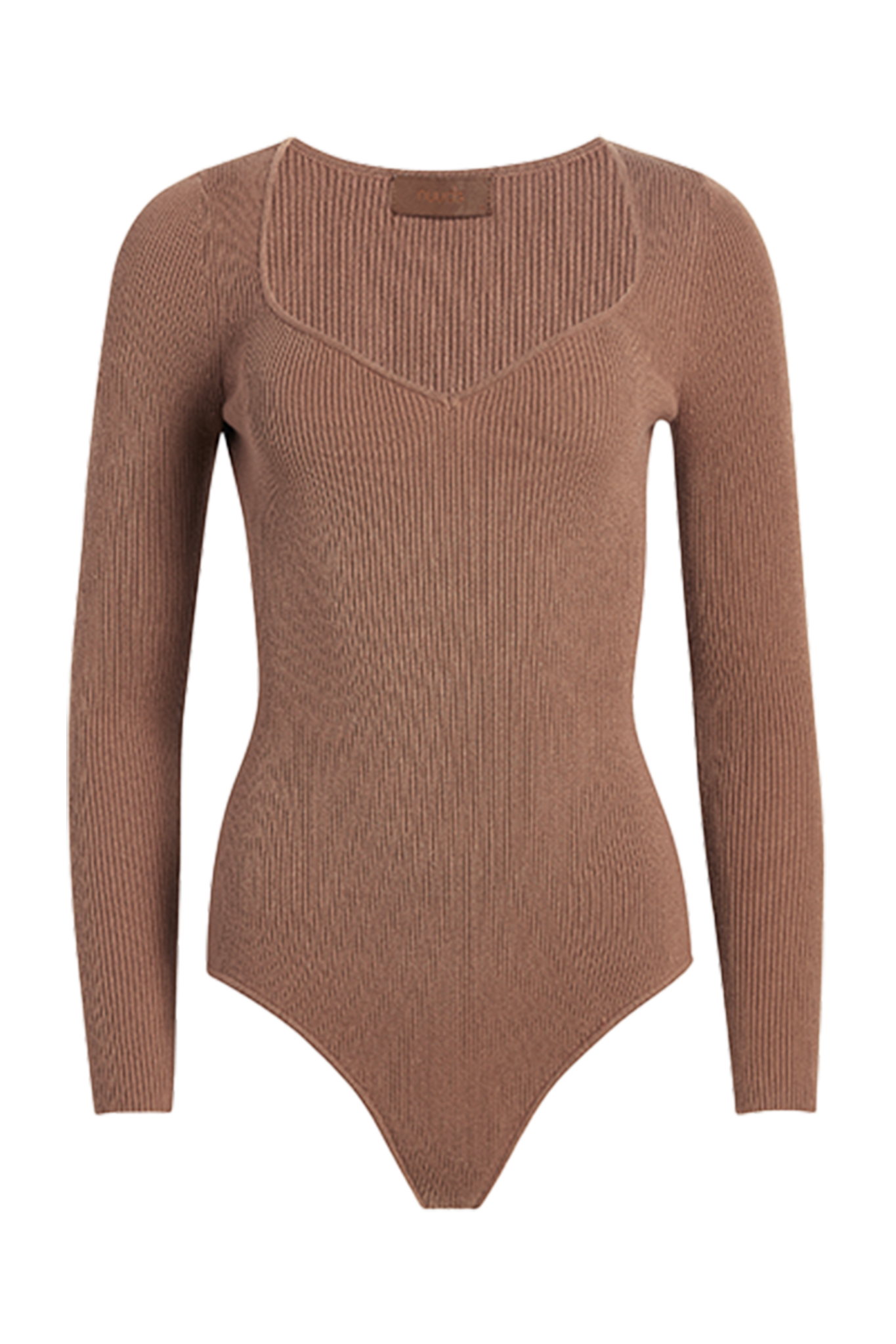 Sweetheart Sweater Bodysuit | Chocolate