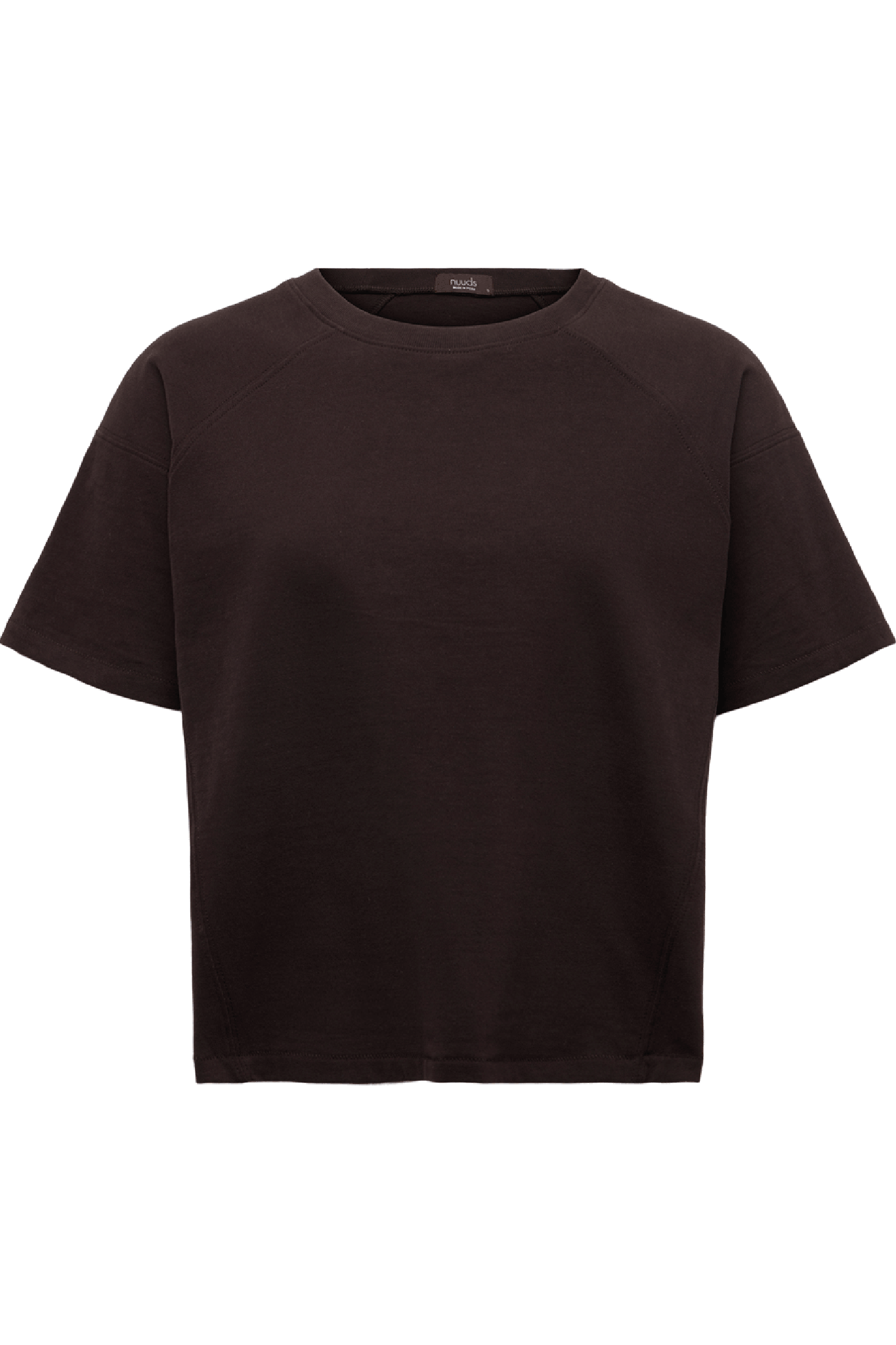 Steady Seamed Tee | Eggplant