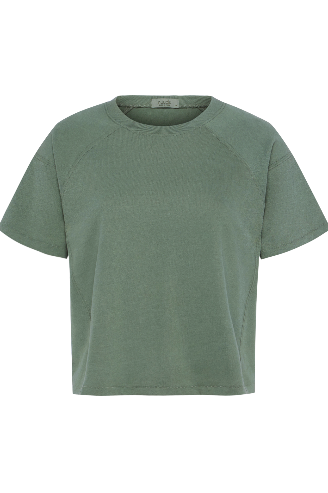 Steady Seamed Tee | Agave