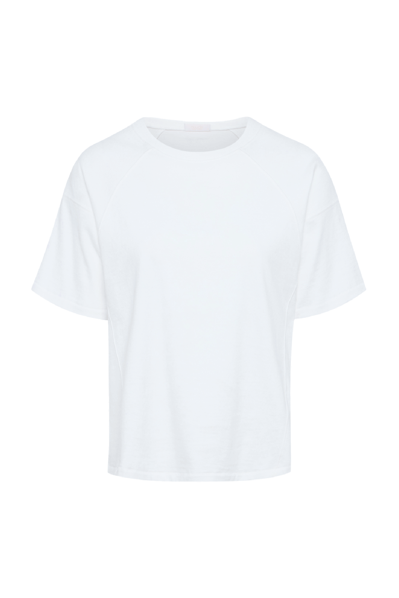 Steady Seamed Tee | White