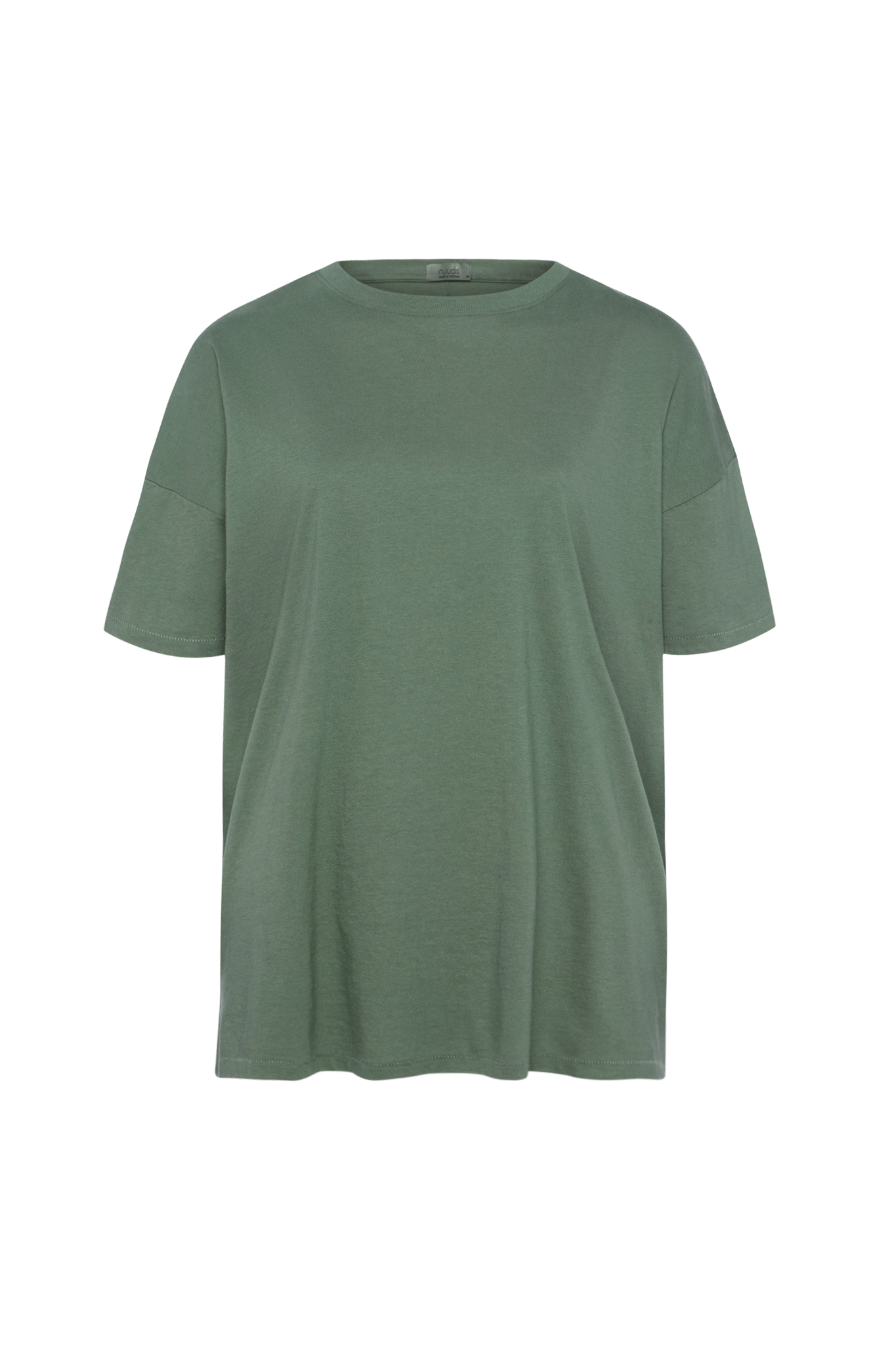 Soft Cotton Oversized Tee | Agave