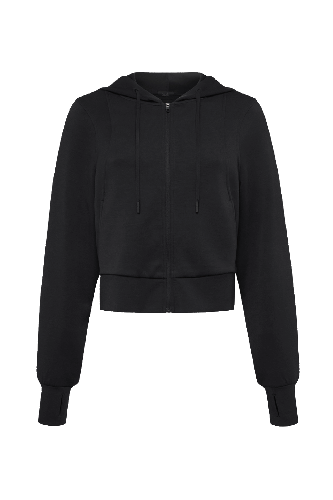Soft Motion Zip Hoodie | Black