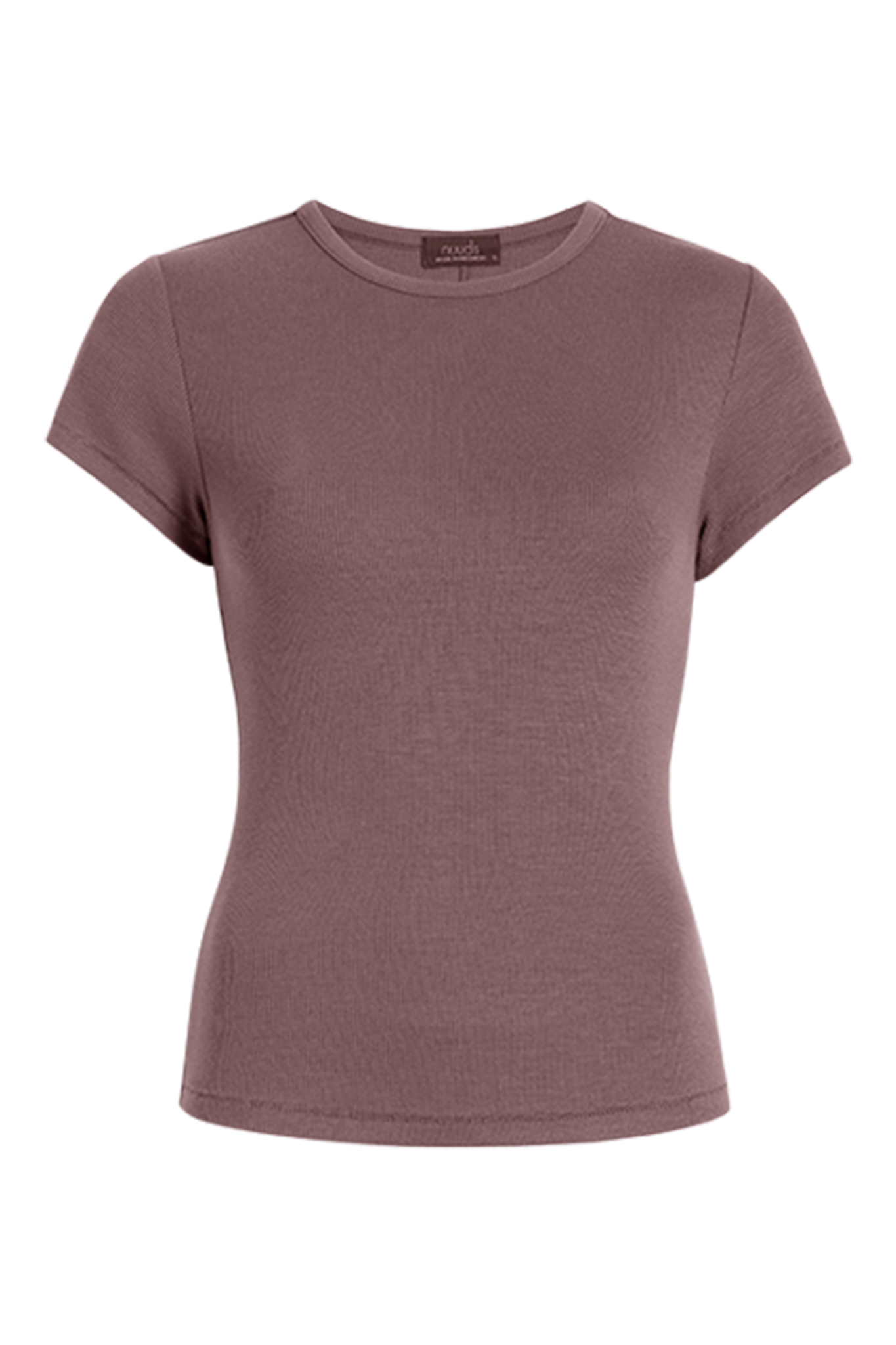Slinky Rib Tee | Coffee