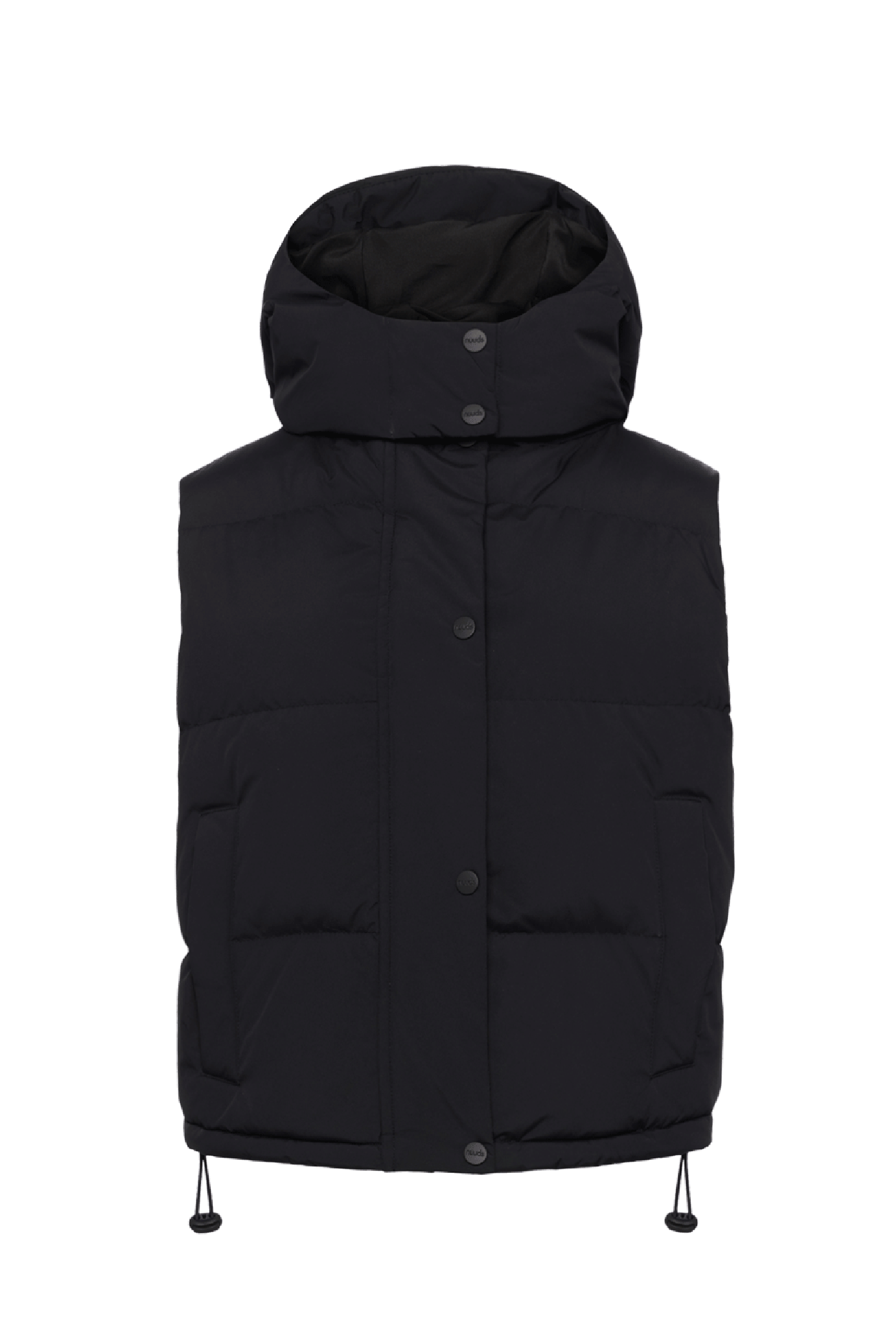 Peak Puffer Vest | Black