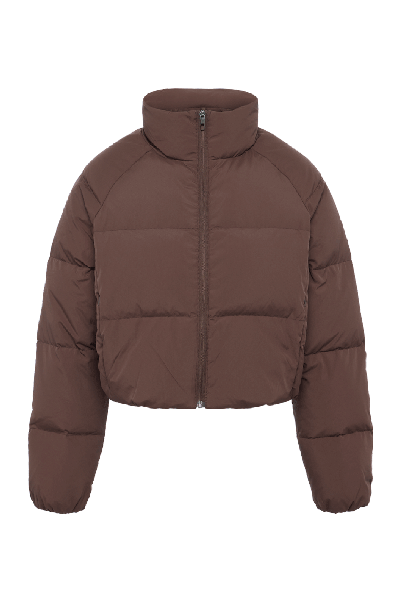 Peak Puffer Jacket | Coffee