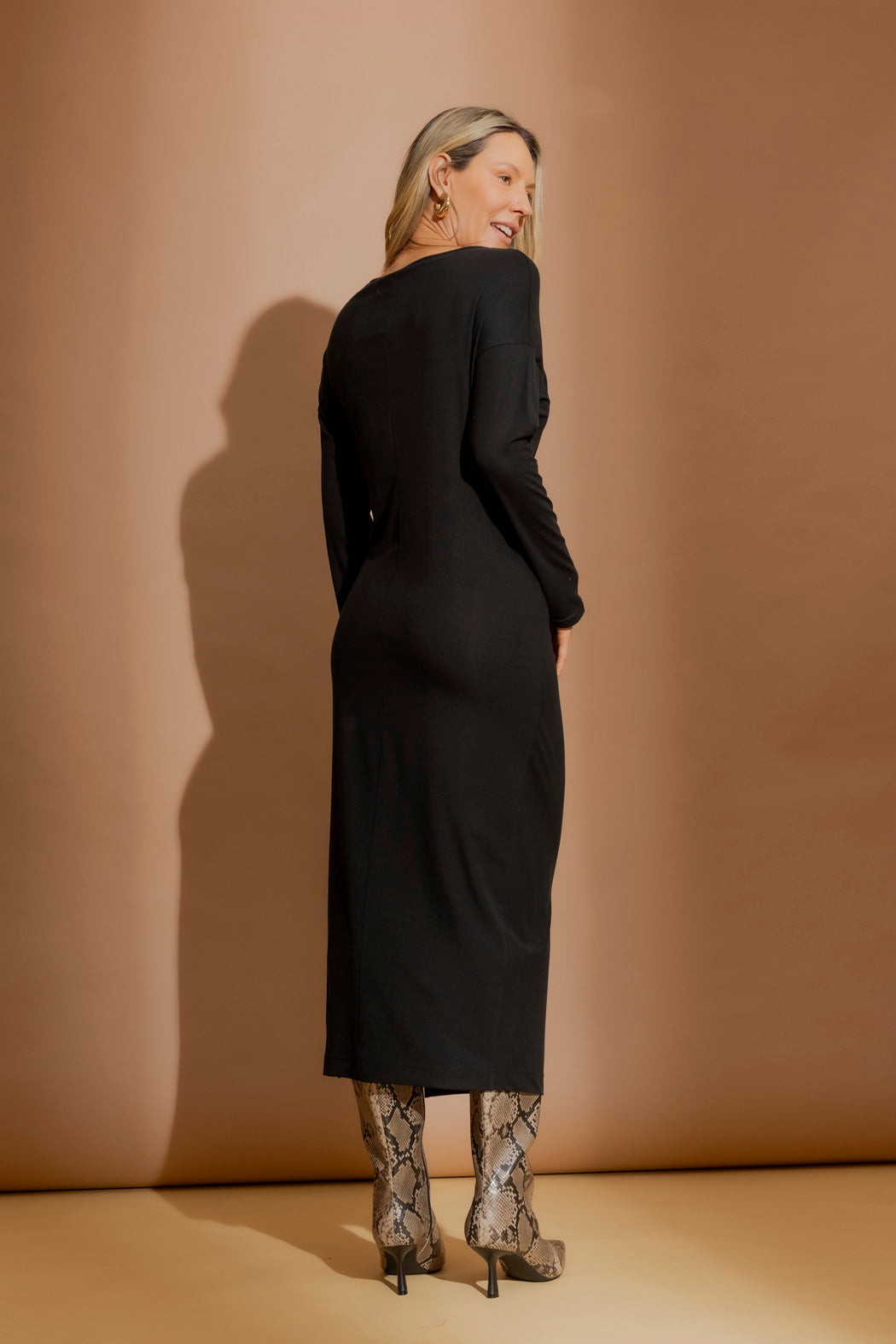 Black Tencel Harlow Dress