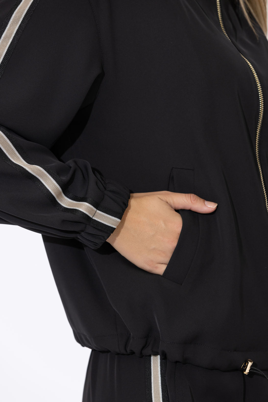 Black Euro Sport Jacket
