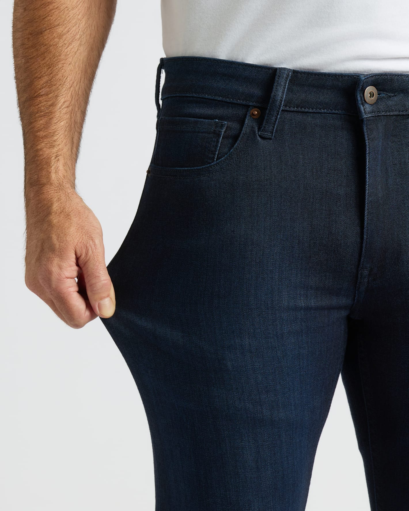 Slim Indigo & Black Comfort Stretch Jeans 2-Pack