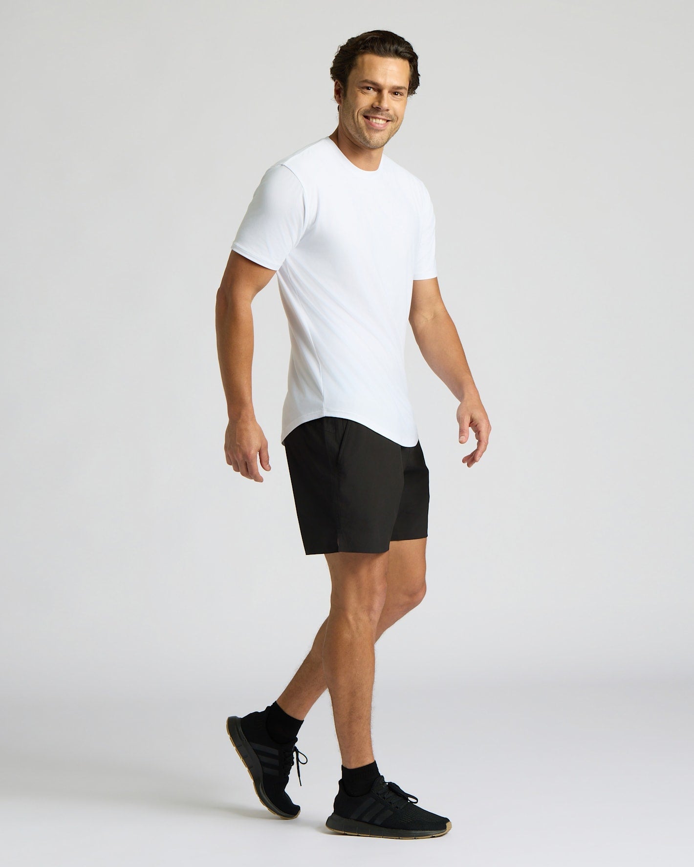 Active Curved Hem Crew 6-Pack