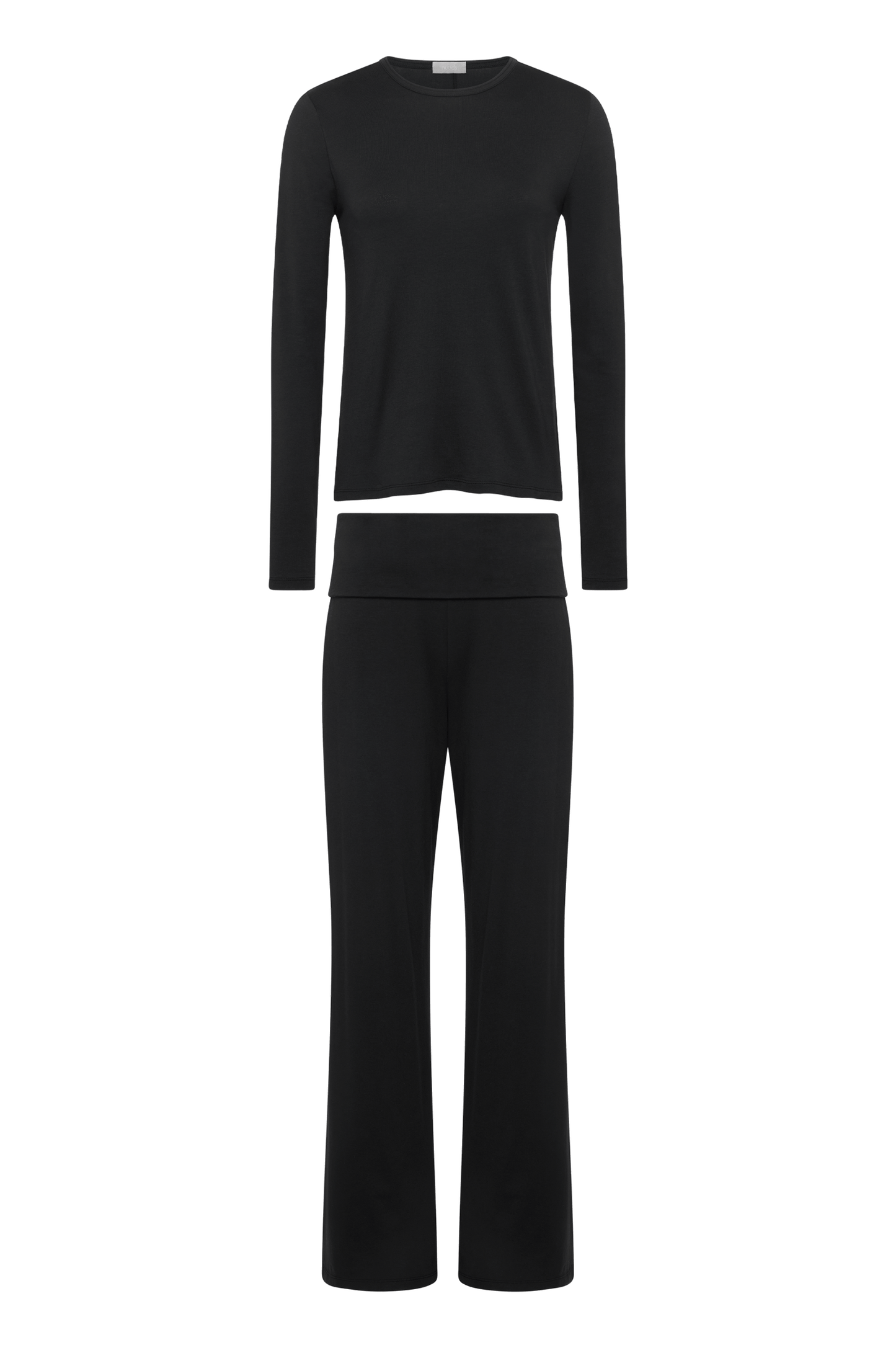 Slinky Jersey Lounge Set | Black