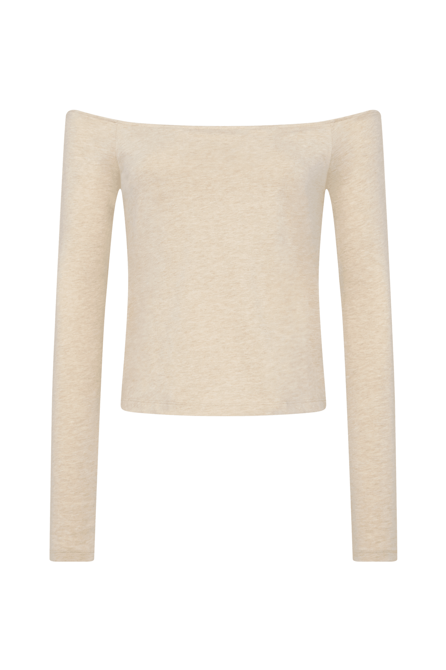 Ease Long Sleeve Top | Heather Oat