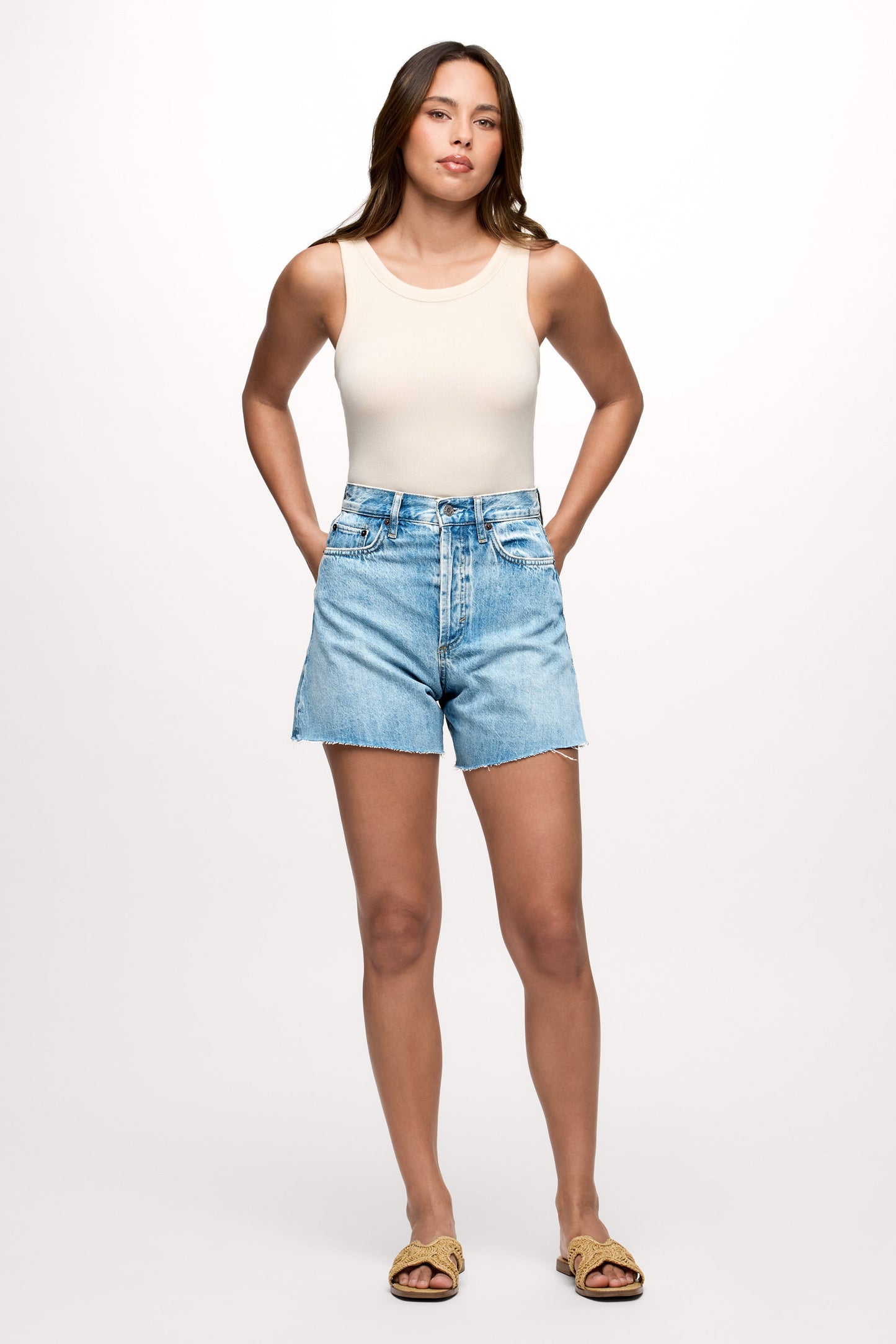 5" A-Line Vintage Cut-Off Short