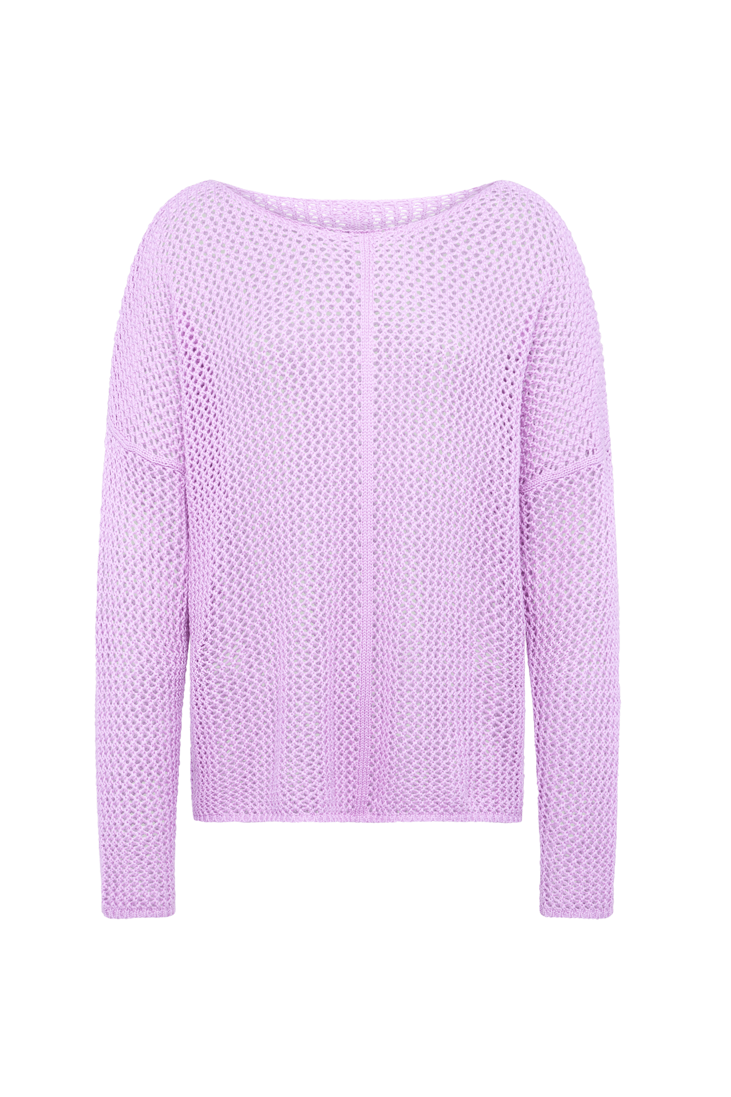 Open Knit Sweater | Orchid