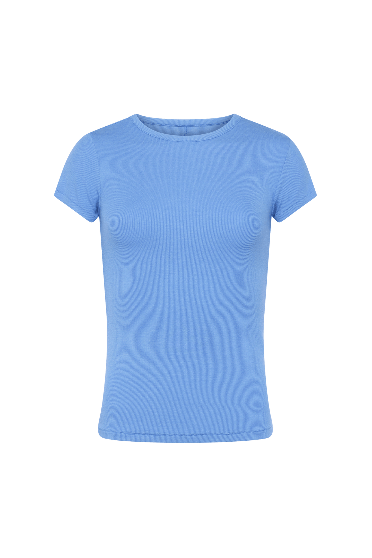 Slinky Rib Tee | Harbor