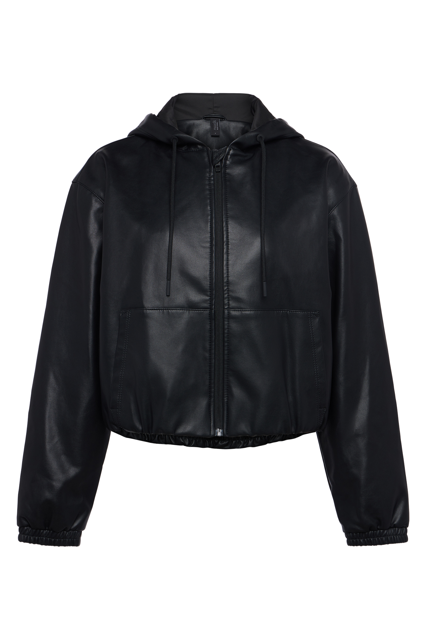 Vegan Leather Jacket | Black