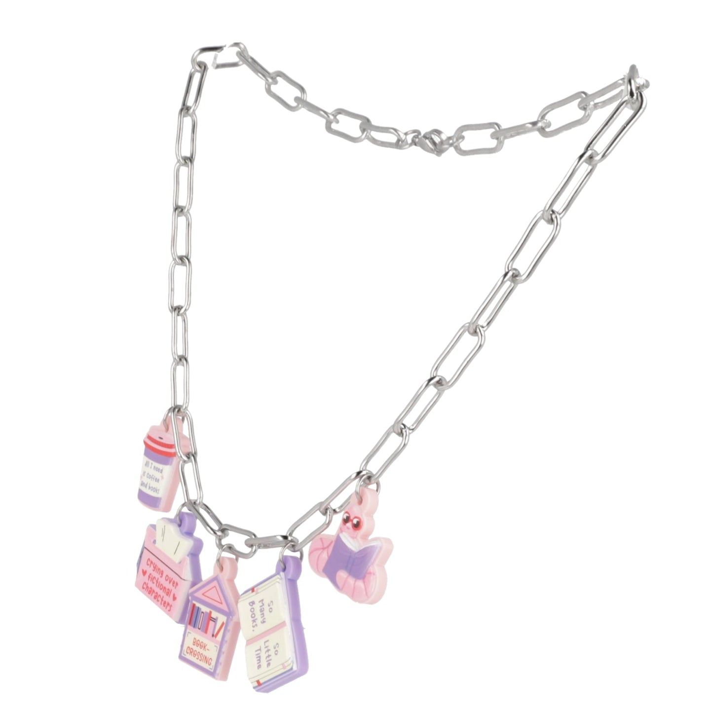 The Book Club Charm Necklace