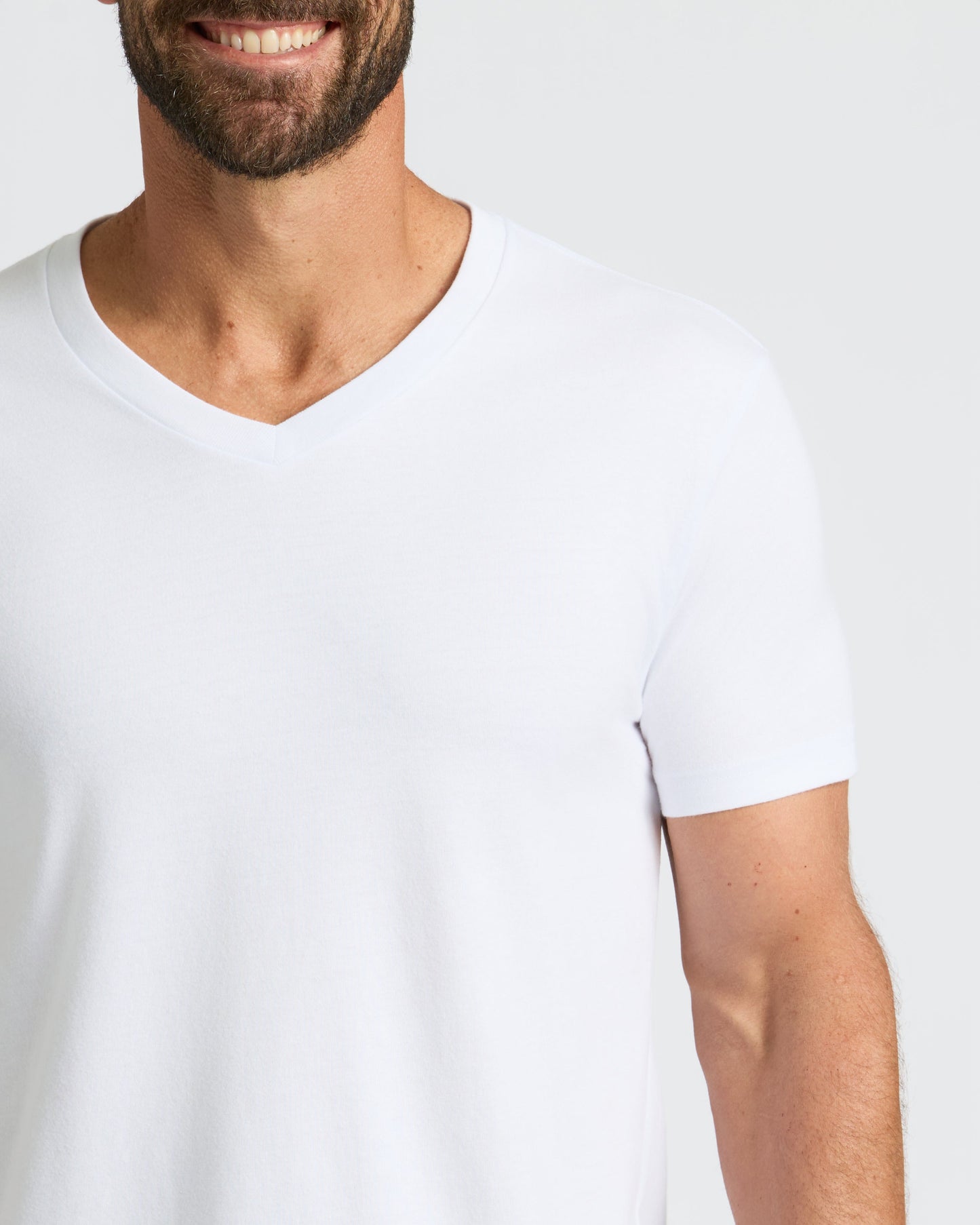 Black & White V-Neck Tee 6-Pack