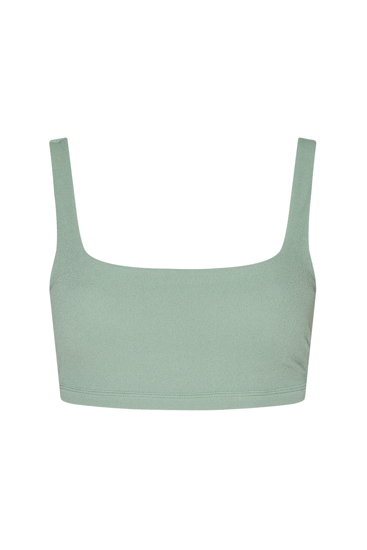 Square Neck Bikini Top | Crispy Pistachio